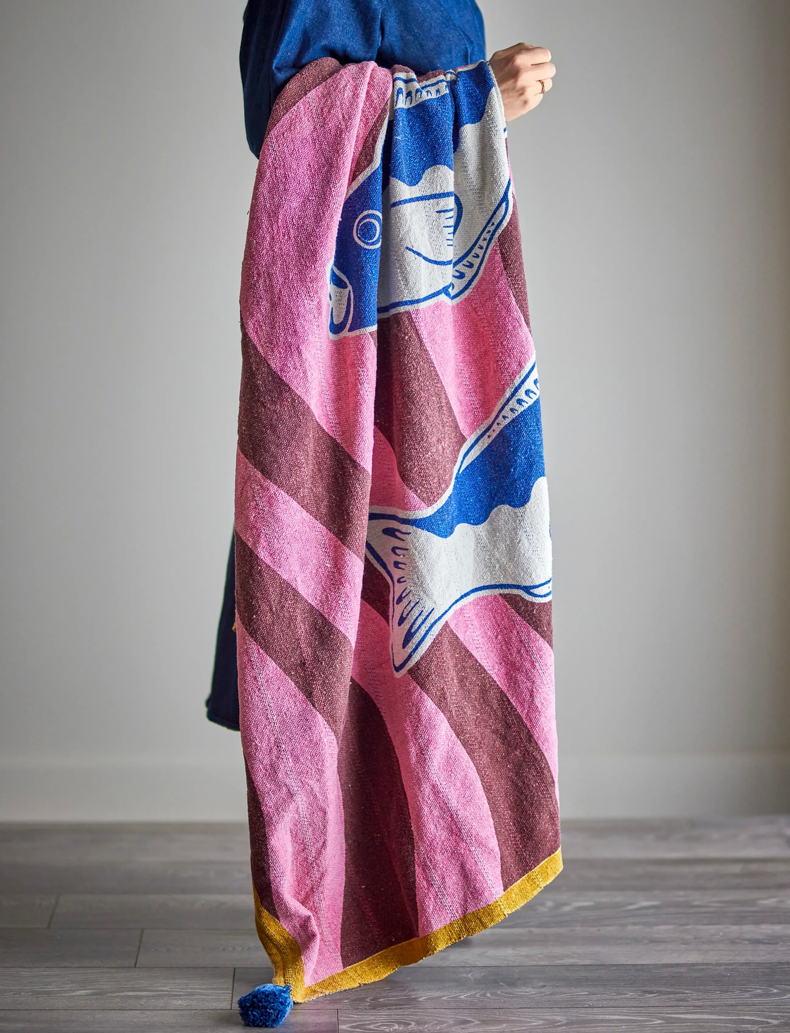 Bloomingville - Remy Throw - multi-coloured - 3