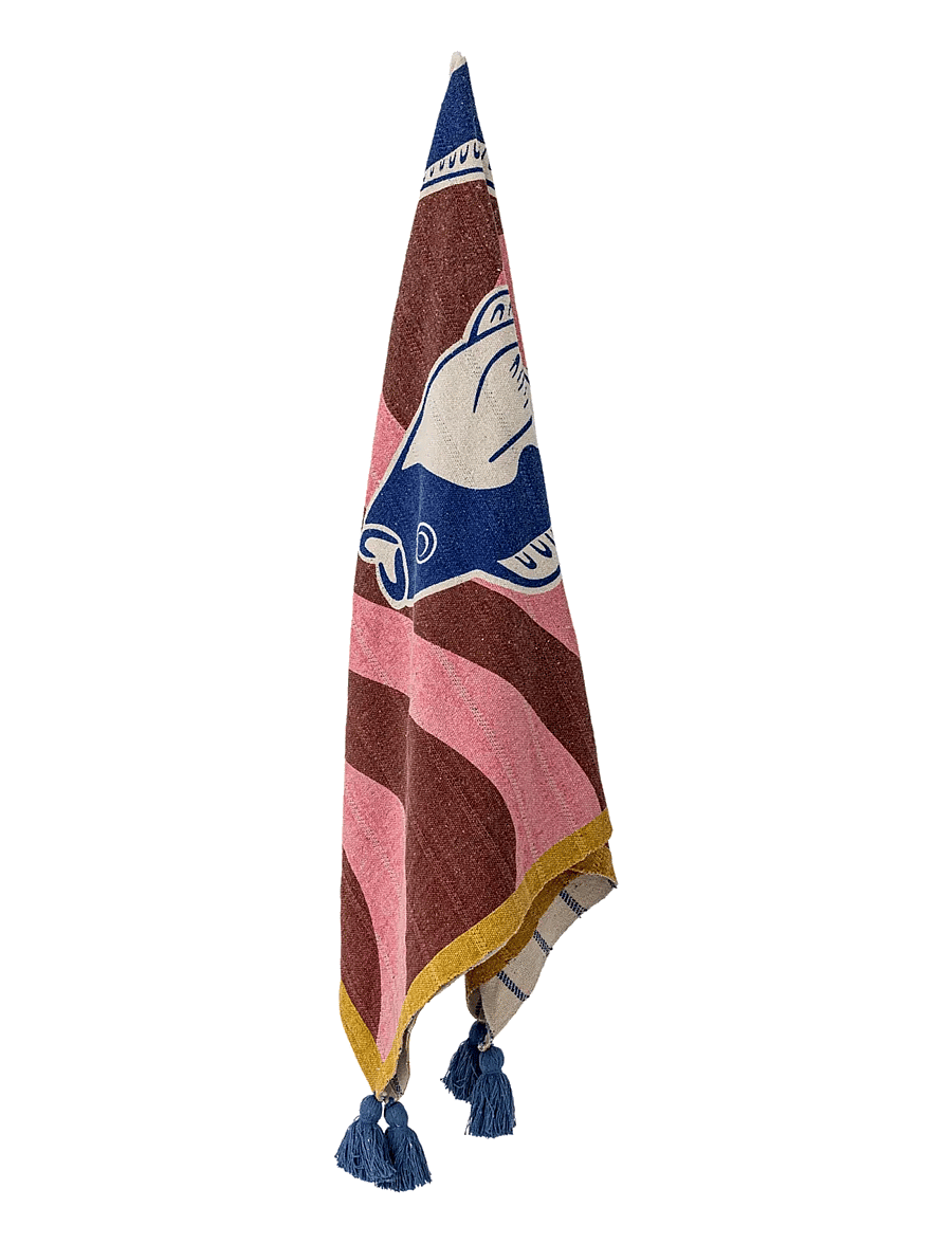 Bloomingville - Remy Throw - multi-coloured - 2