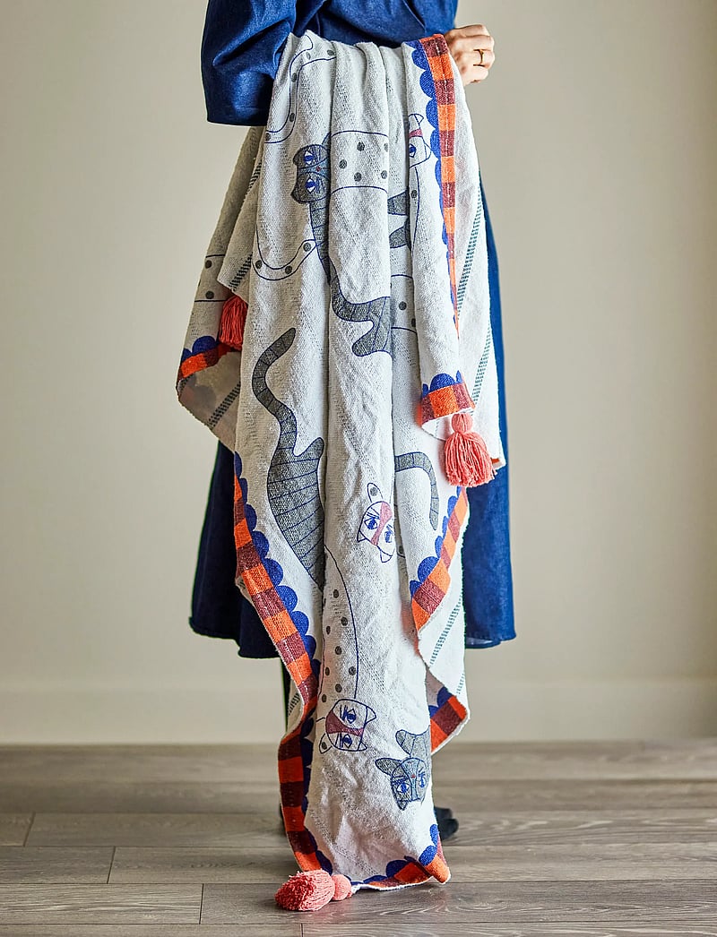 Bloomingville - Missy Throw - decken - multi-coloured - 3