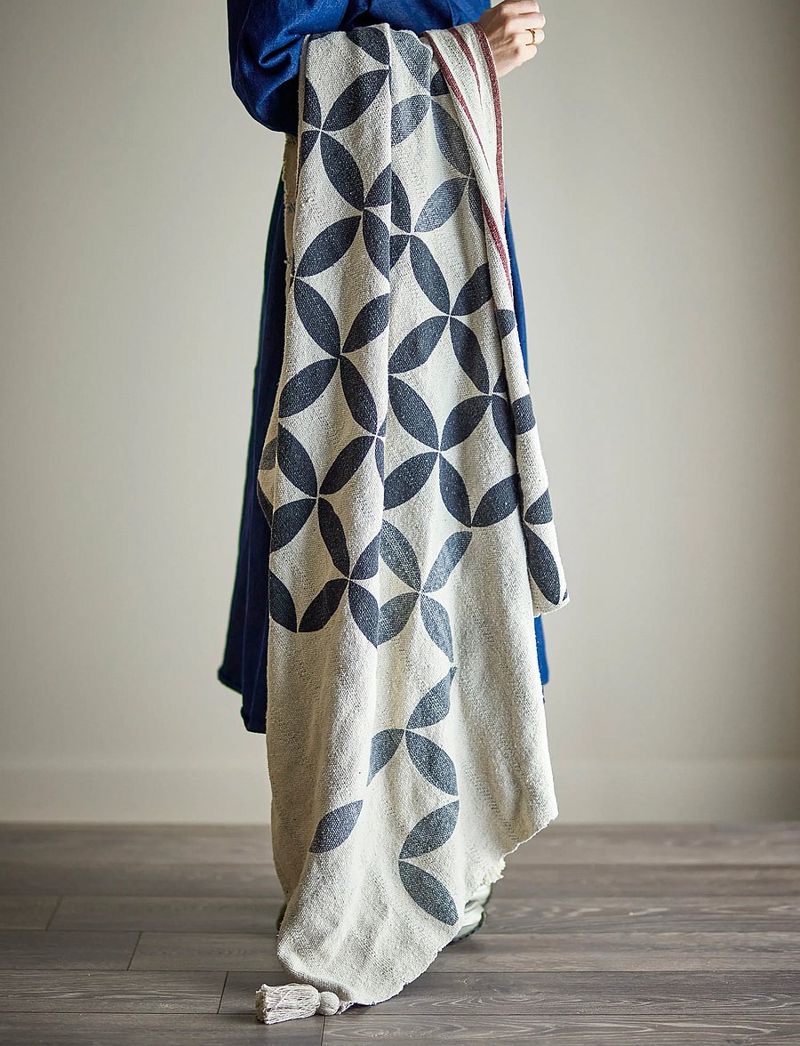 Bloomingville - Forma Throw - decken - cream - 3