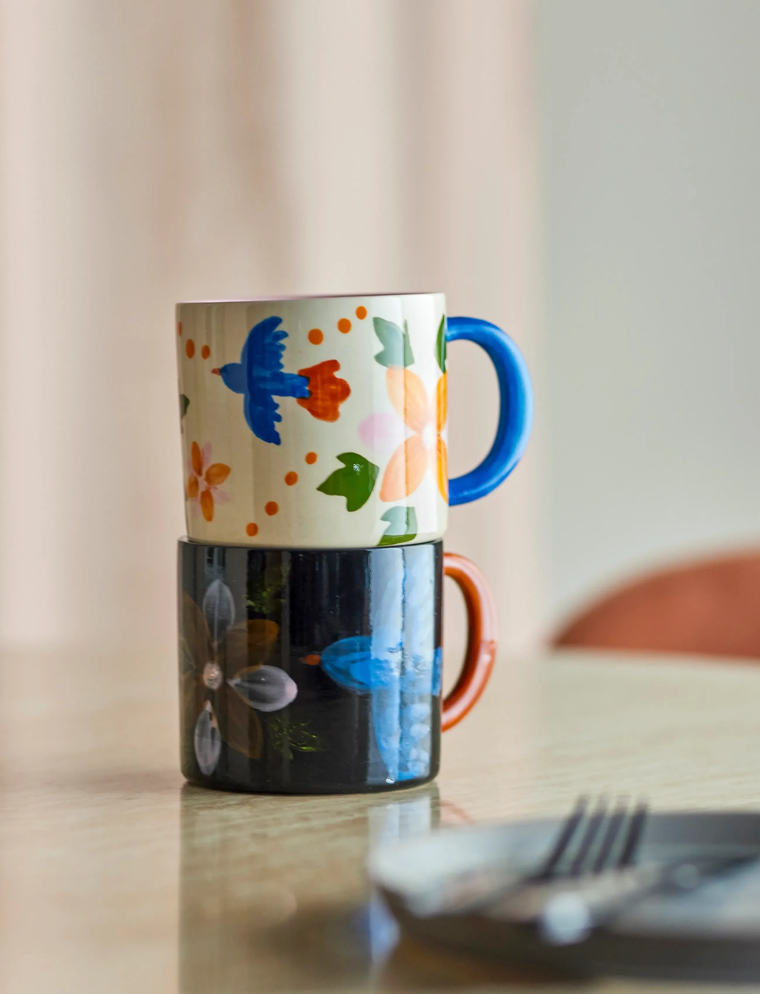 Bloomingville Maricala Cup, 300 ml, Multi/patterned, Kopper & Krus > Kaffekopper, Unisex
