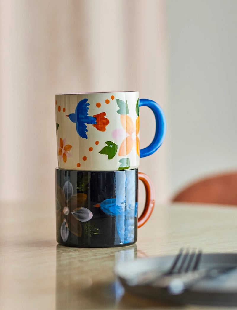 Bloomingville - Maricala Cup - kaffekoppar - multi-coloured - 0