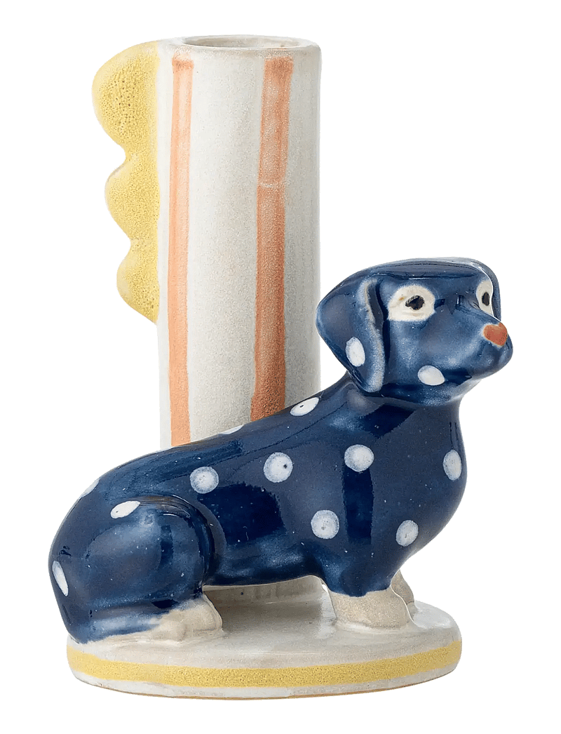Bloomingville - Dachsy Candle Holder - ljusstakar - multi-coloured - 1