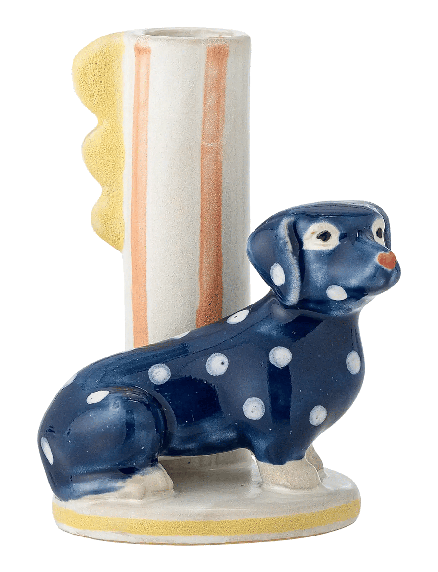Bloomingville - Dachsy Candle Holder - kerzenständer - multi-coloured - 1