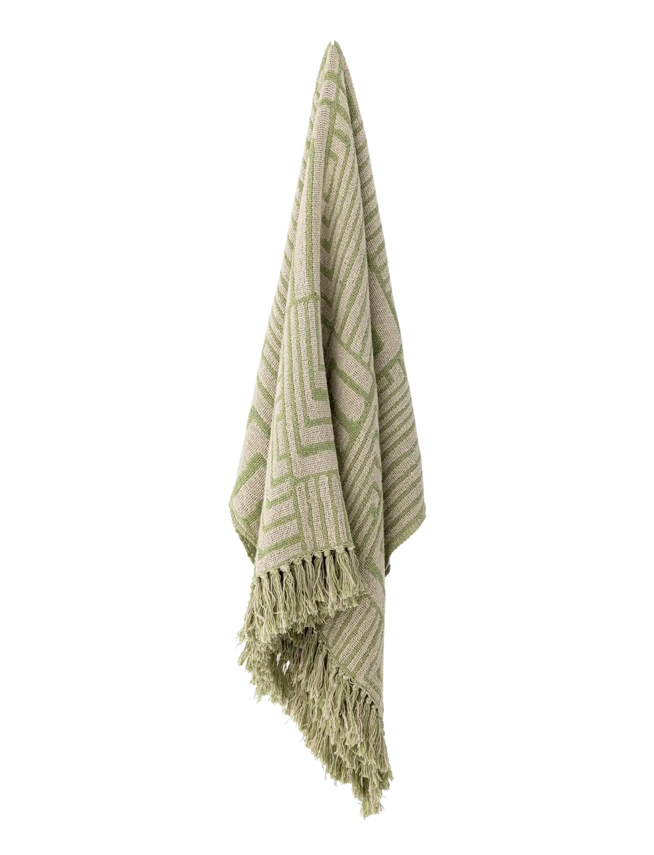 Bloomingville - Velva Throw - plaider - green - 2