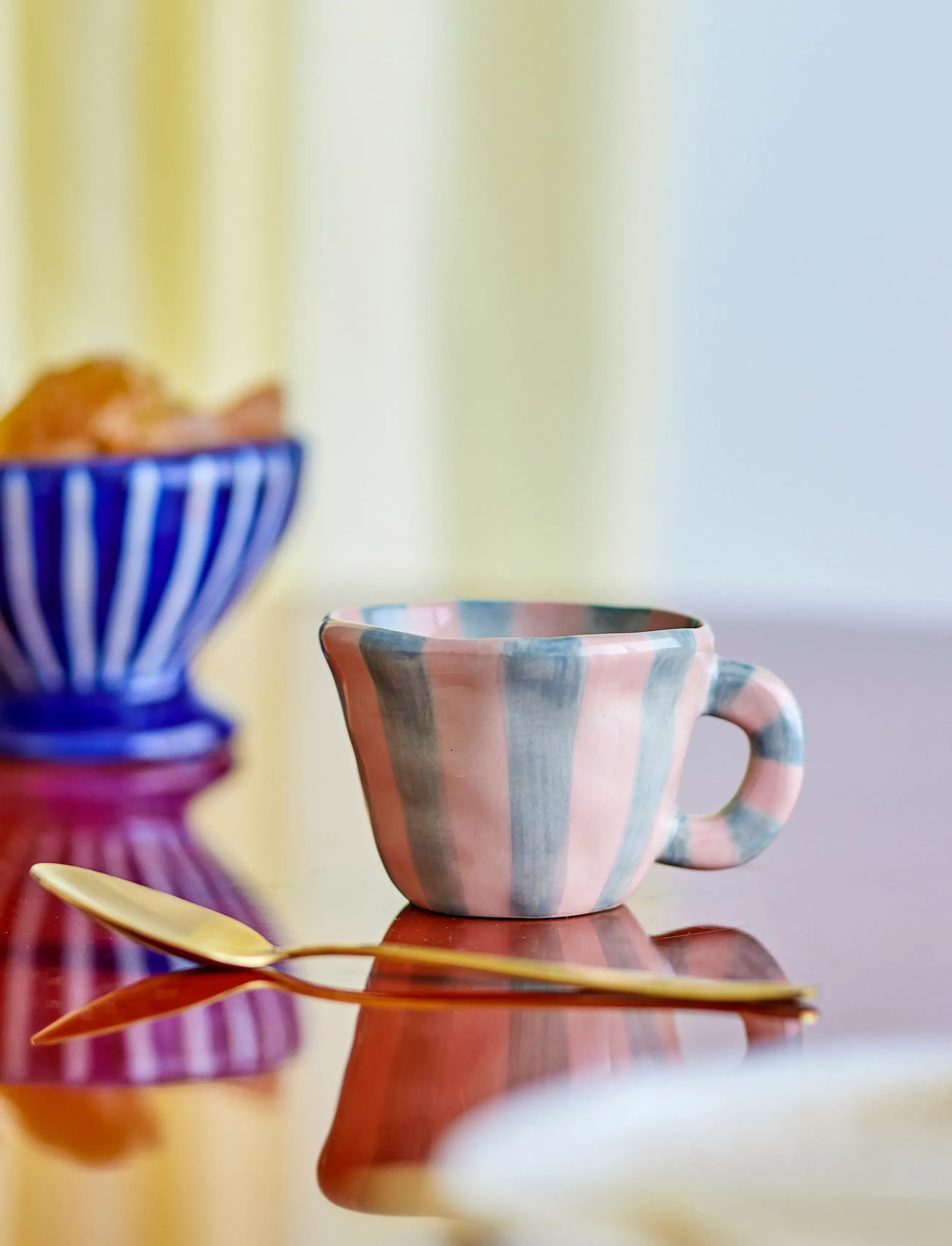 Bloomingville - Nini Cup - kaffekopper - multi-coloured - 3