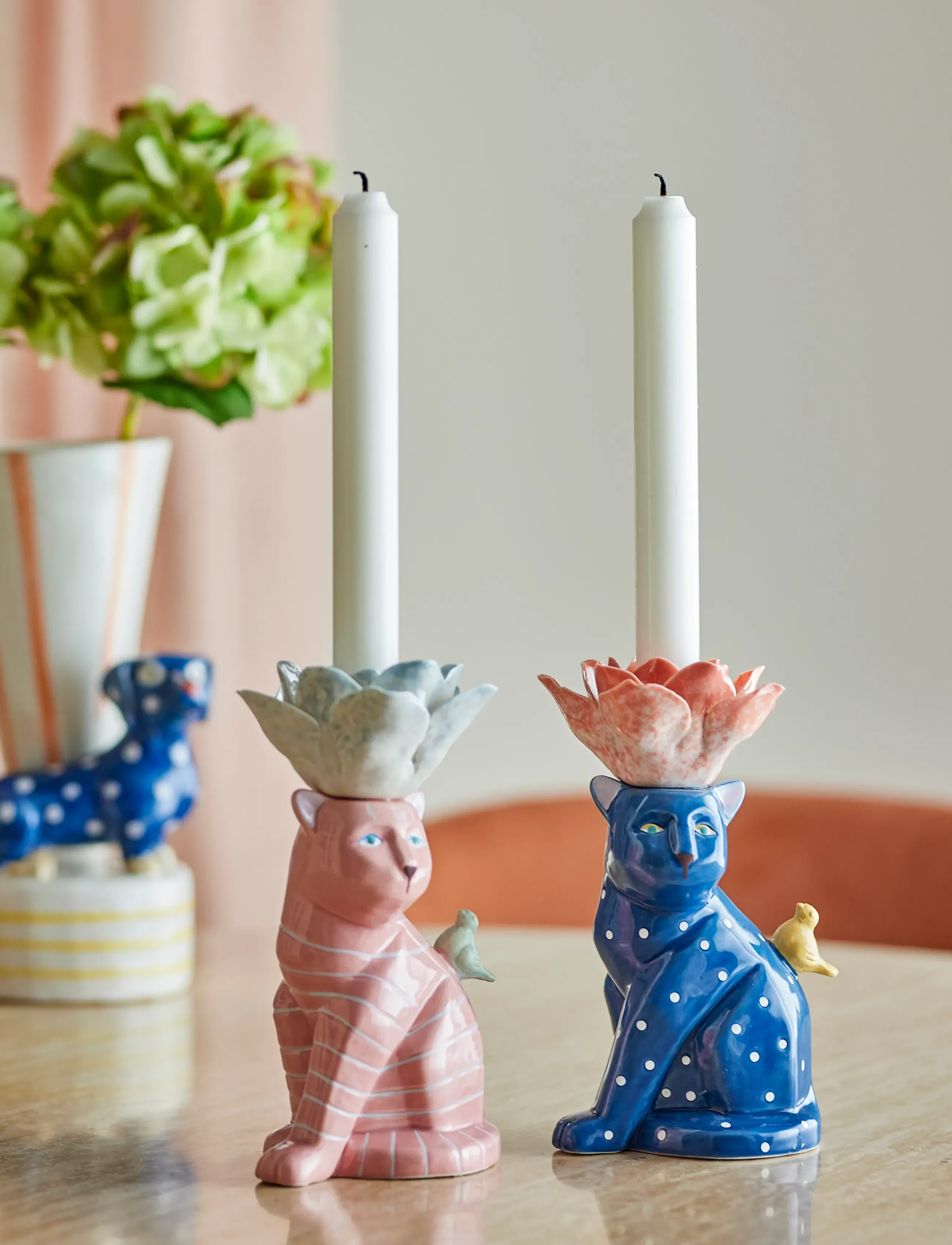 Bloomingville - Eri Candle Holder - osta hinnan perusteella - multi-coloured - 3