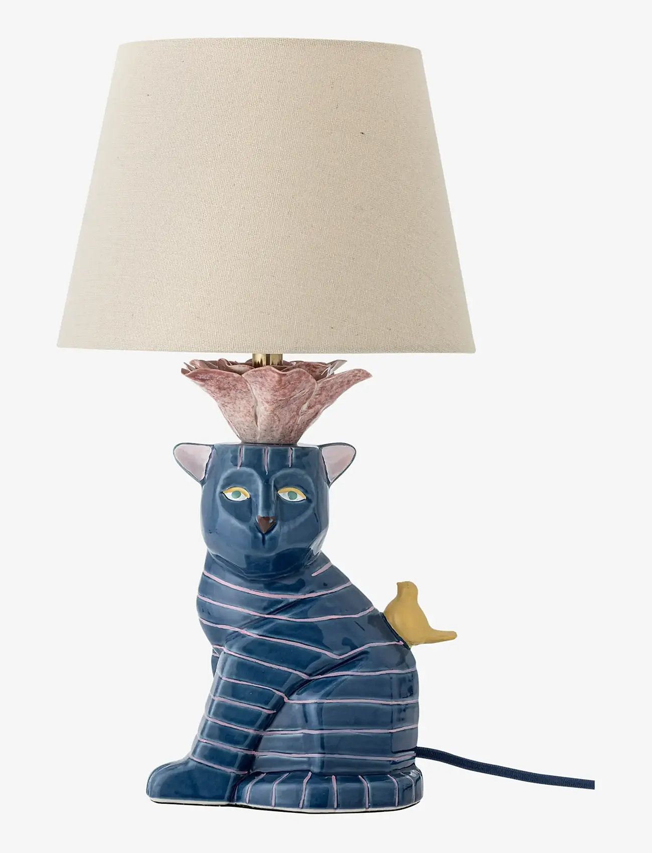 Bloomingville - Eri Table Lamp - bordlamper - blue - 1