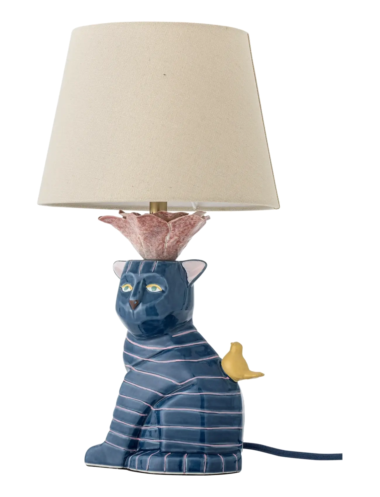 Bloomingville - Eri Table Lamp - pöytävalaisimet - blue - 2