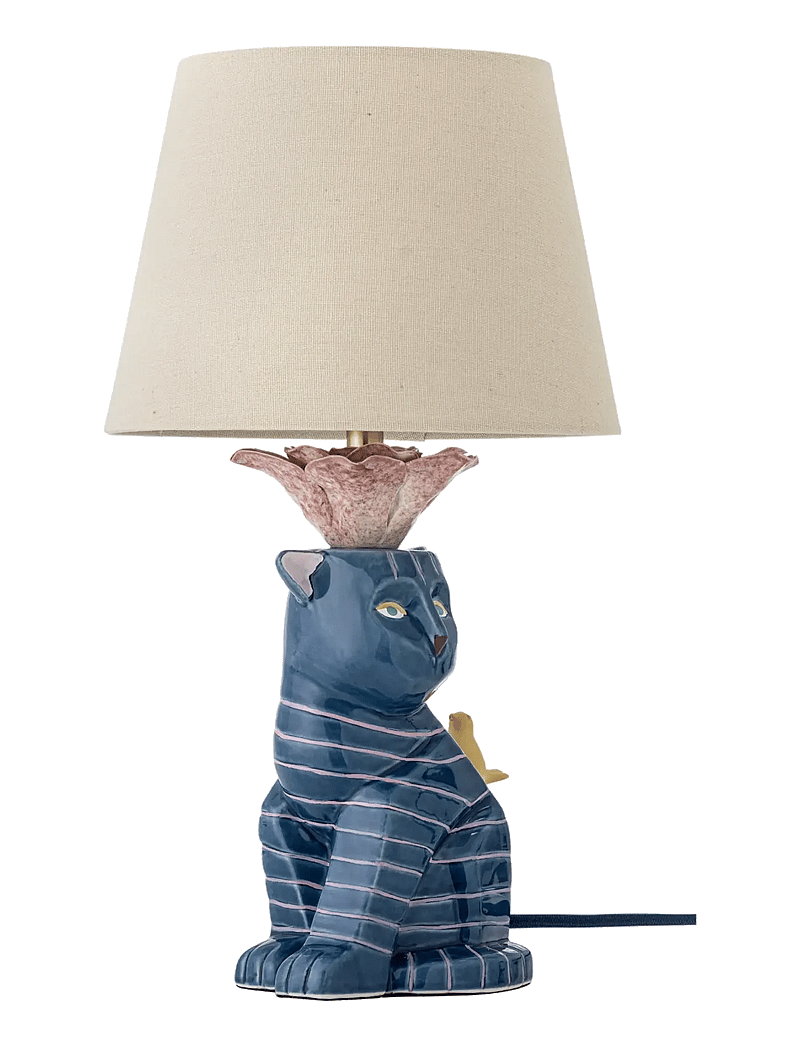 Bloomingville - Eri Table Lamp - schreibtisch- & tischlampen - blue - 3