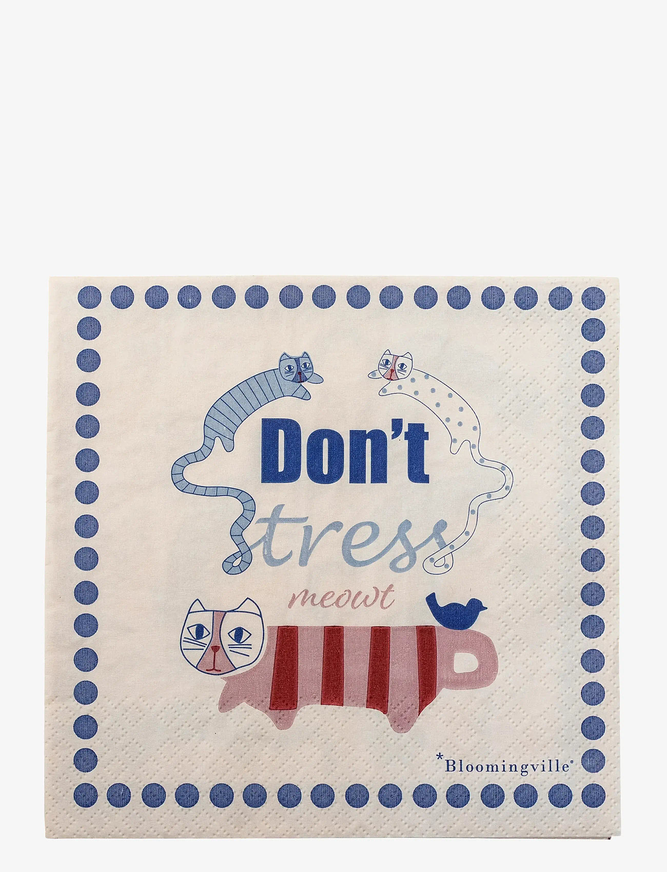 Bloomingville - Missy Napkin - paper napkins - multi-coloured - 1