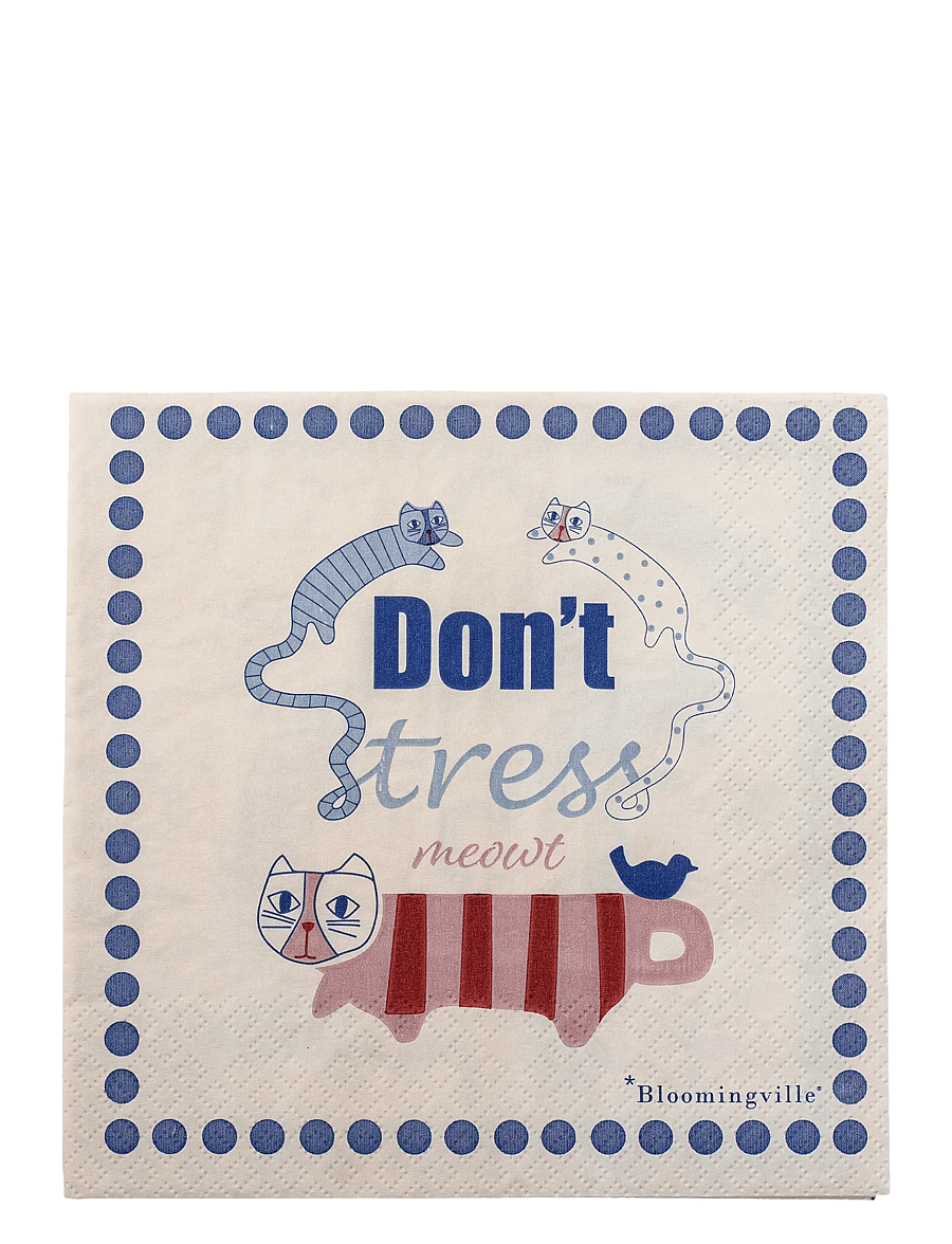 Bloomingville - Missy Napkin - papierservietten - multi-coloured - 1