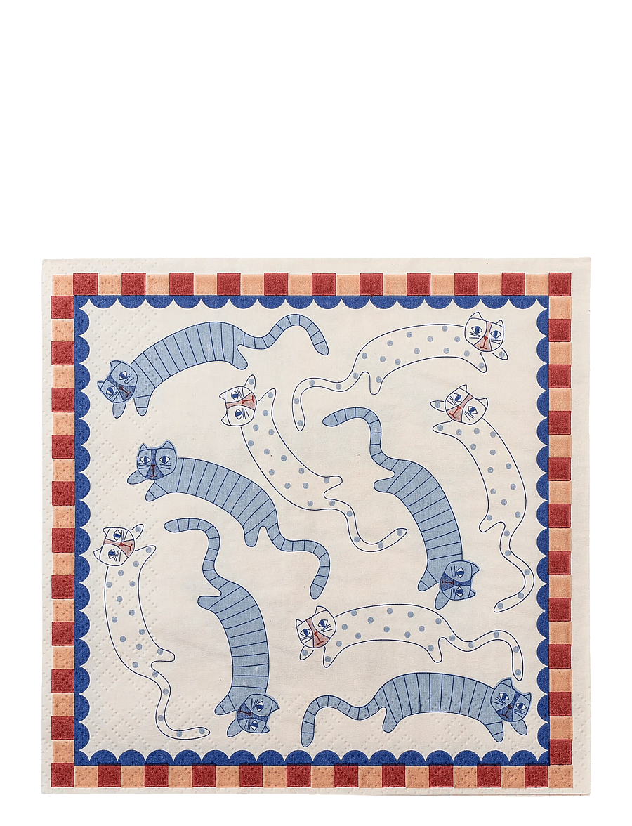 Bloomingville - Missy Napkin - papierservietten - multi-coloured - 2