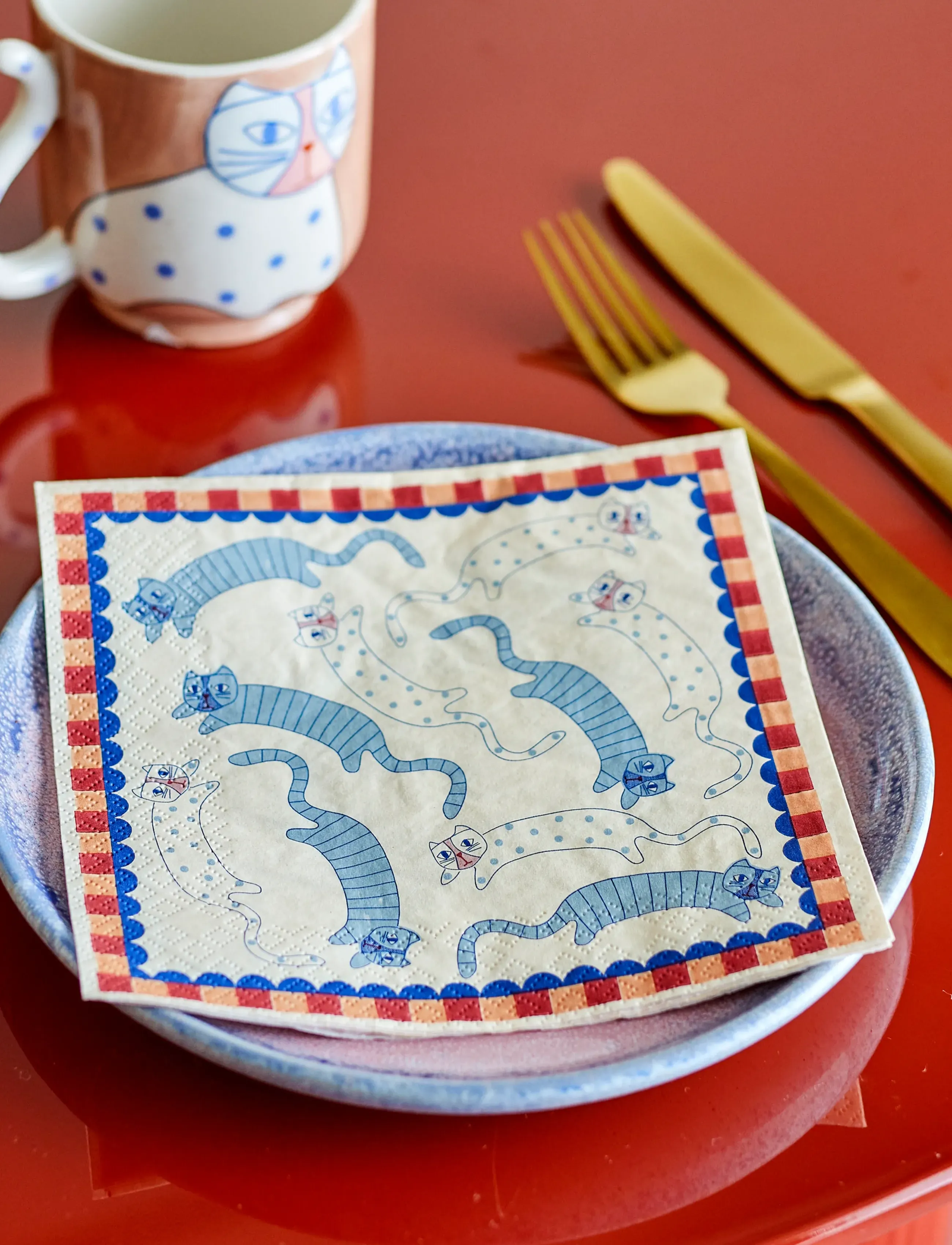 Bloomingville Missy Napkin, 33X33 cm, Napkins, Creme - Paper Homeware