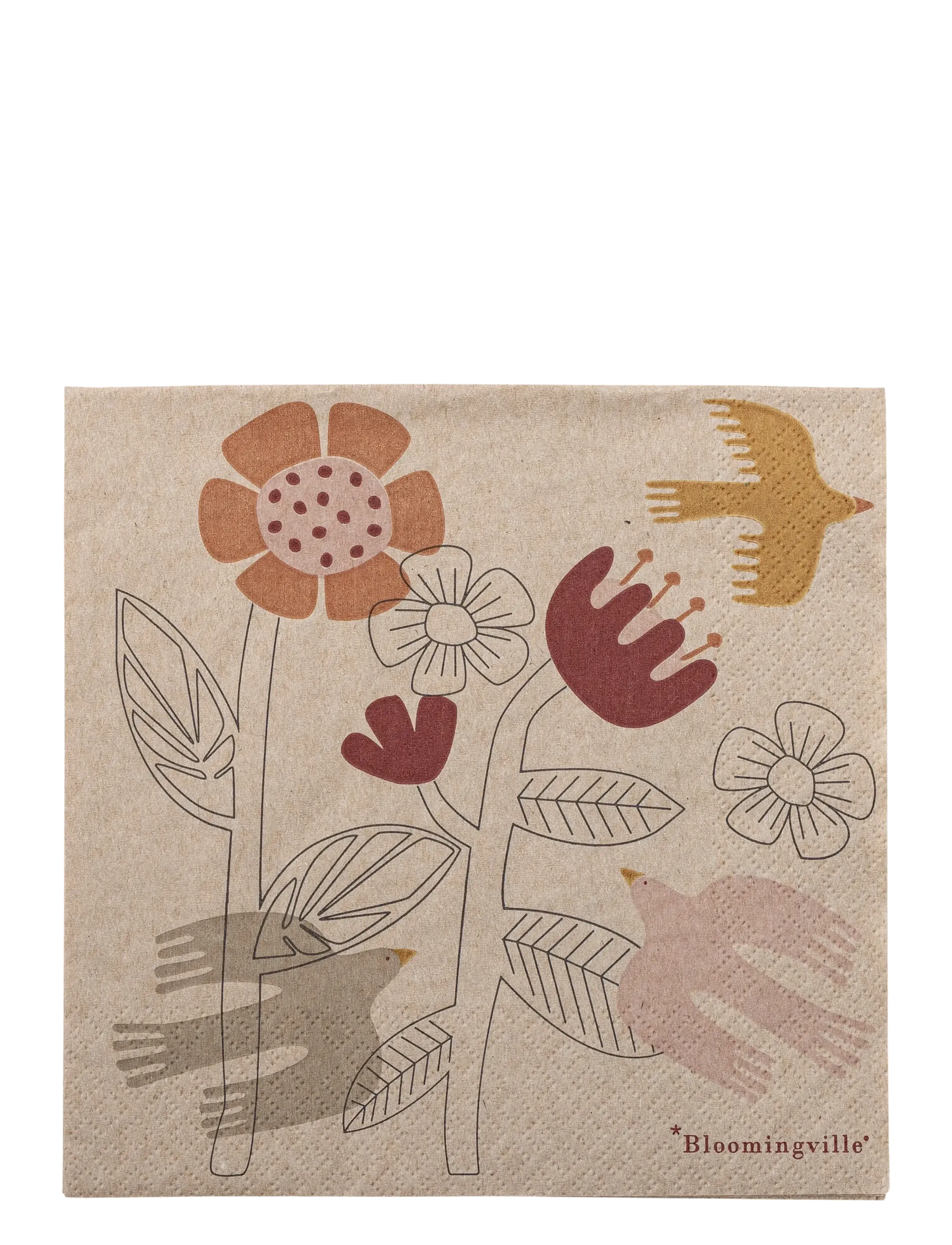 Bloomingville Vivielle Napkin - Køkkentekstiler - BEIGE / beige