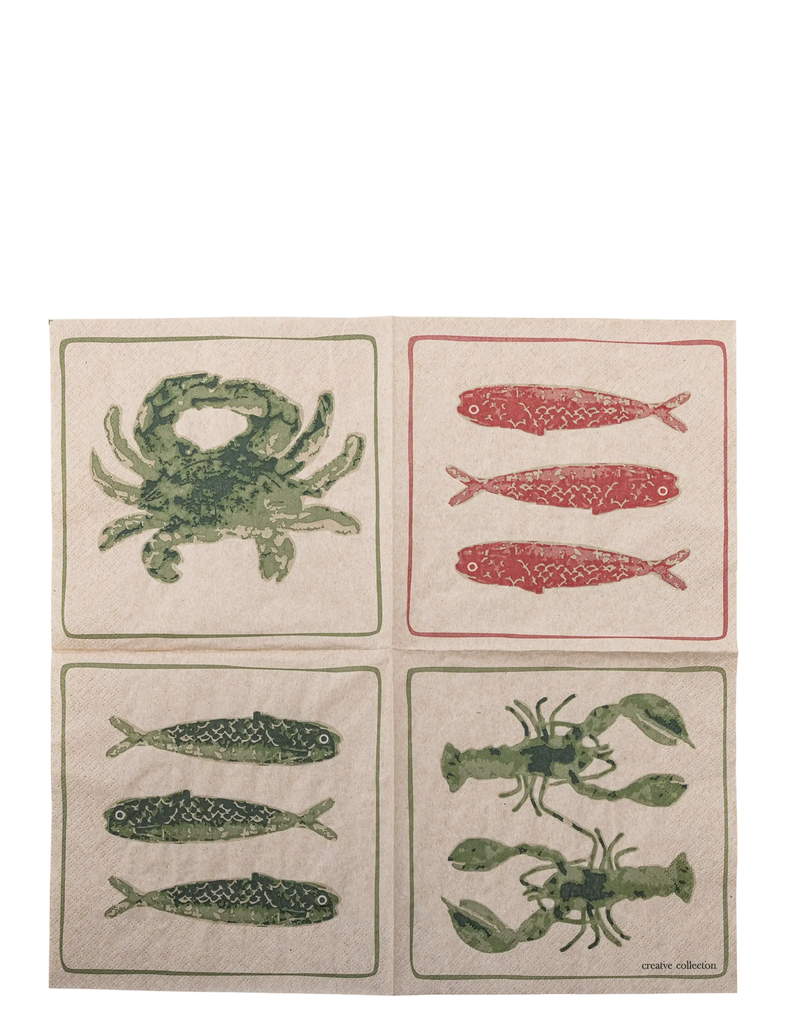 Bloomingville - Hadden Napkin - green - 3