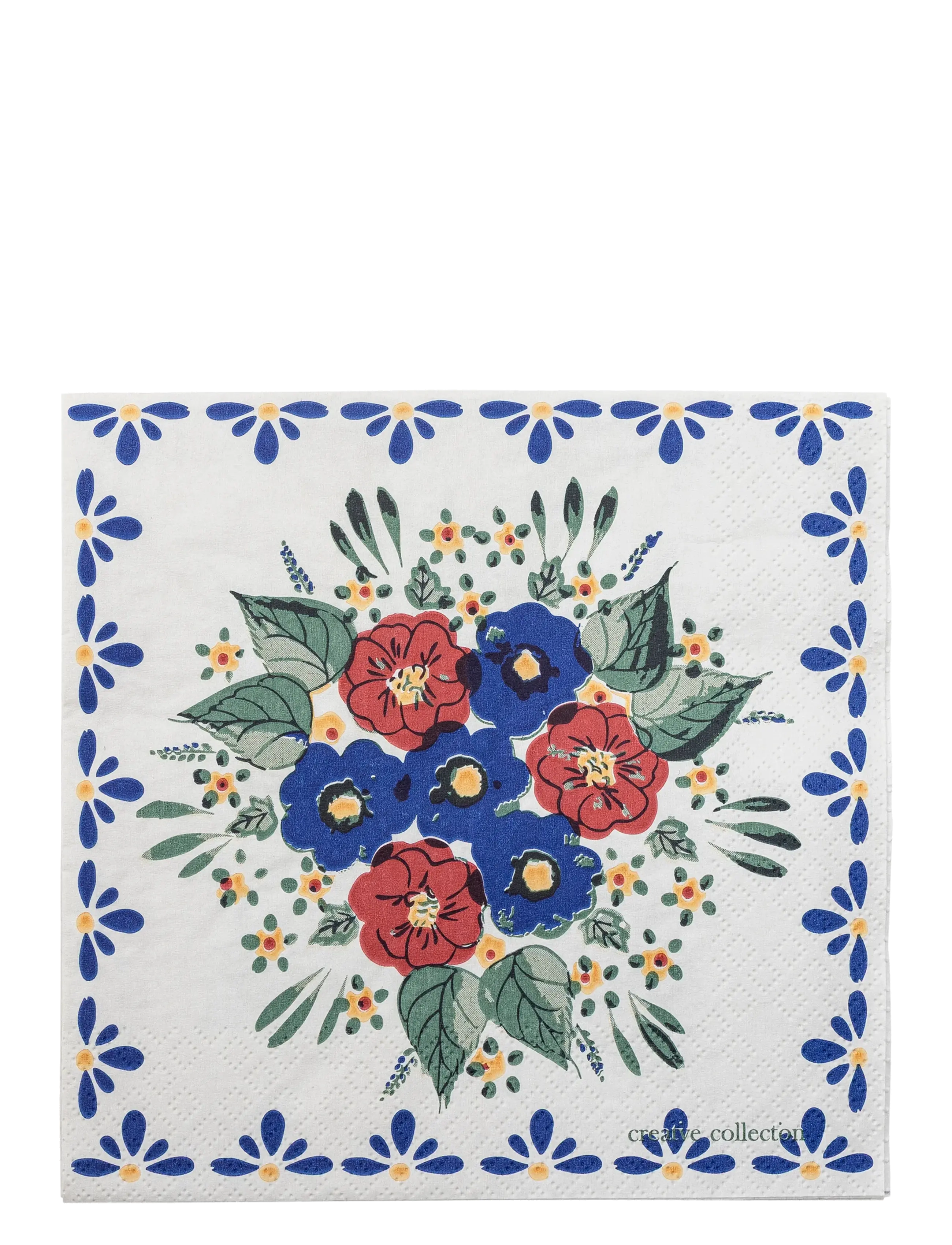 BLOOMINGVILLE Florist Serviette Patterned - 33X33CM - Unisex