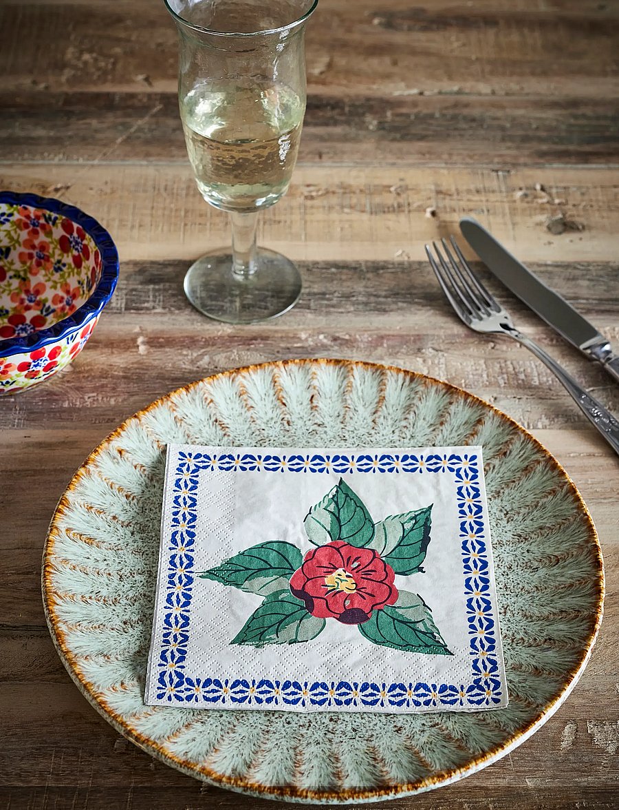 Bloomingville - Florist Napkin - papierservietten - multi-coloured - 0