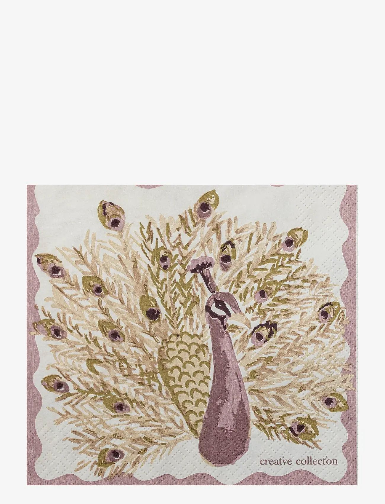 Bloomingville - Petrilli Napkin - pappersservetter - pink - 1