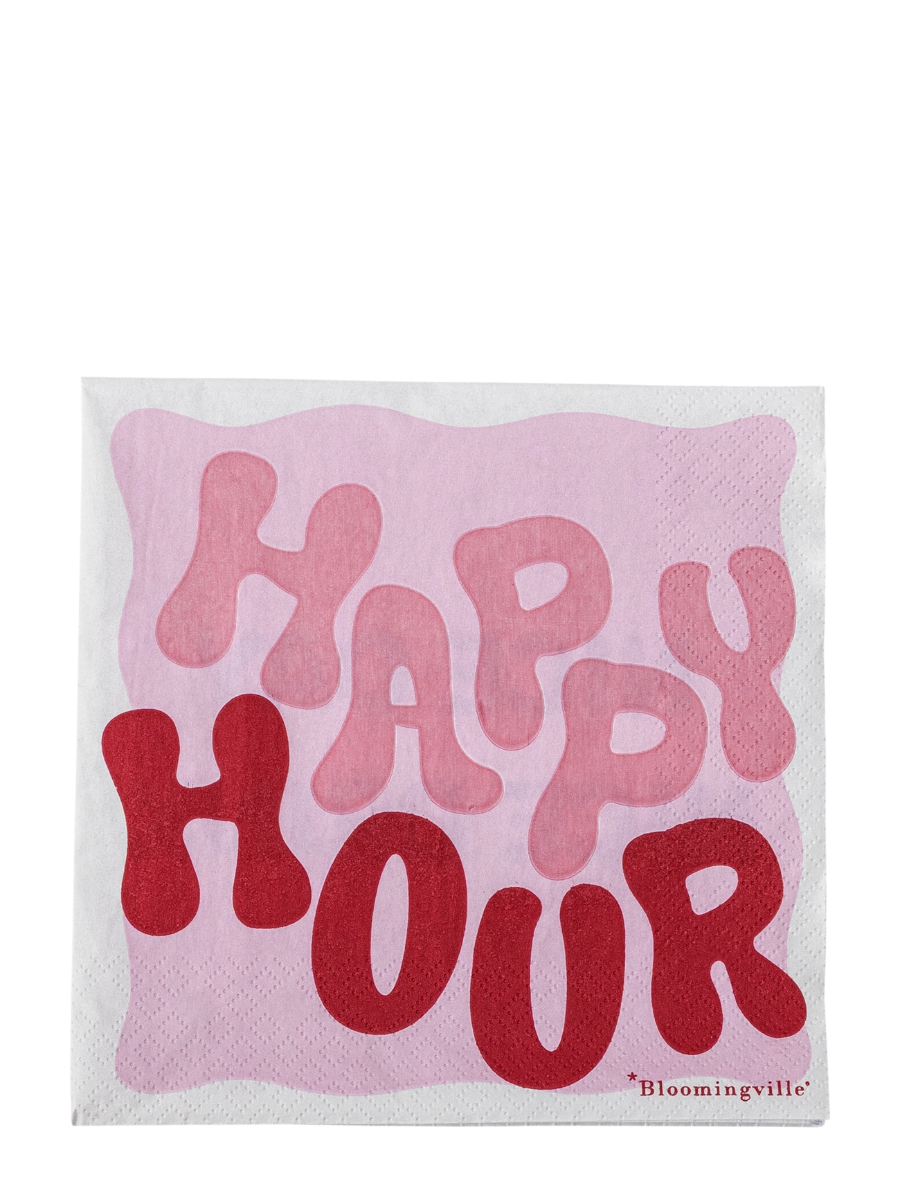 Bloomingville Rosy Napkin - Geschirr - MULTI-COLOURED / pink/rose