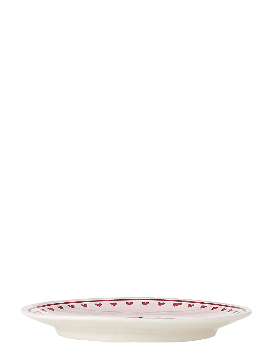 Bloomingville - Binna Plate - weihnachtsdekoration - pink - 2
