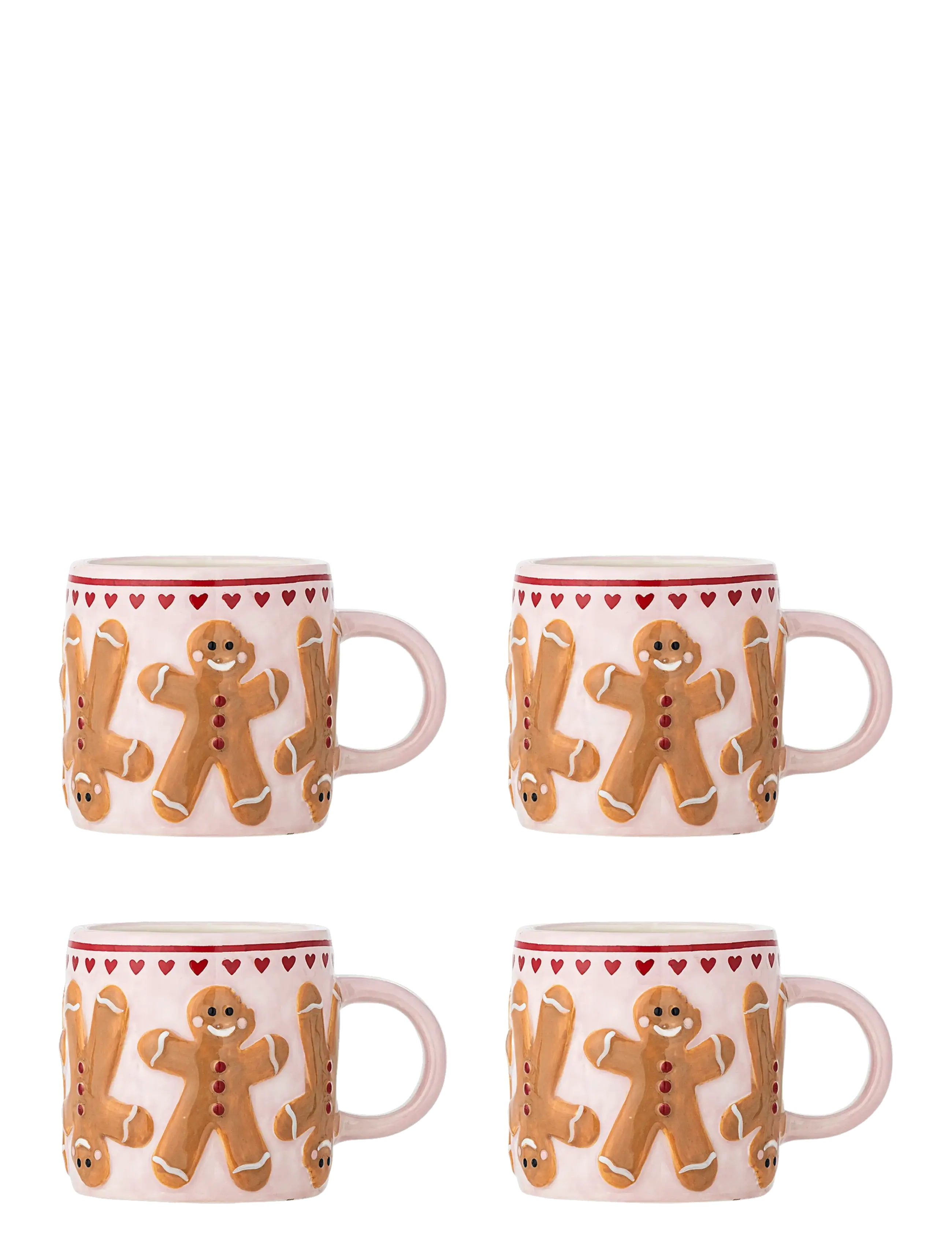 Bloomingville Binna Cup - Christmas - PINK / pink/rose