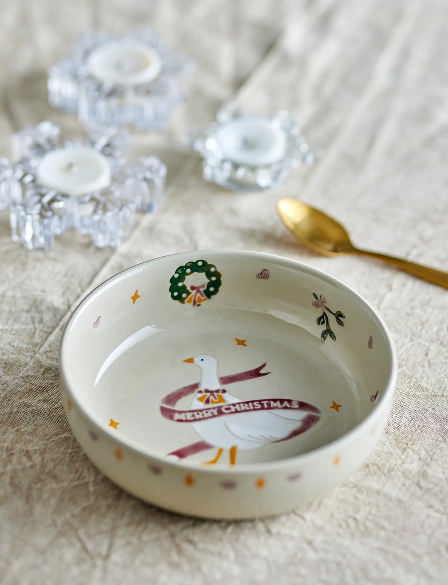 Bloomingville - Mary Bowl - red - 0