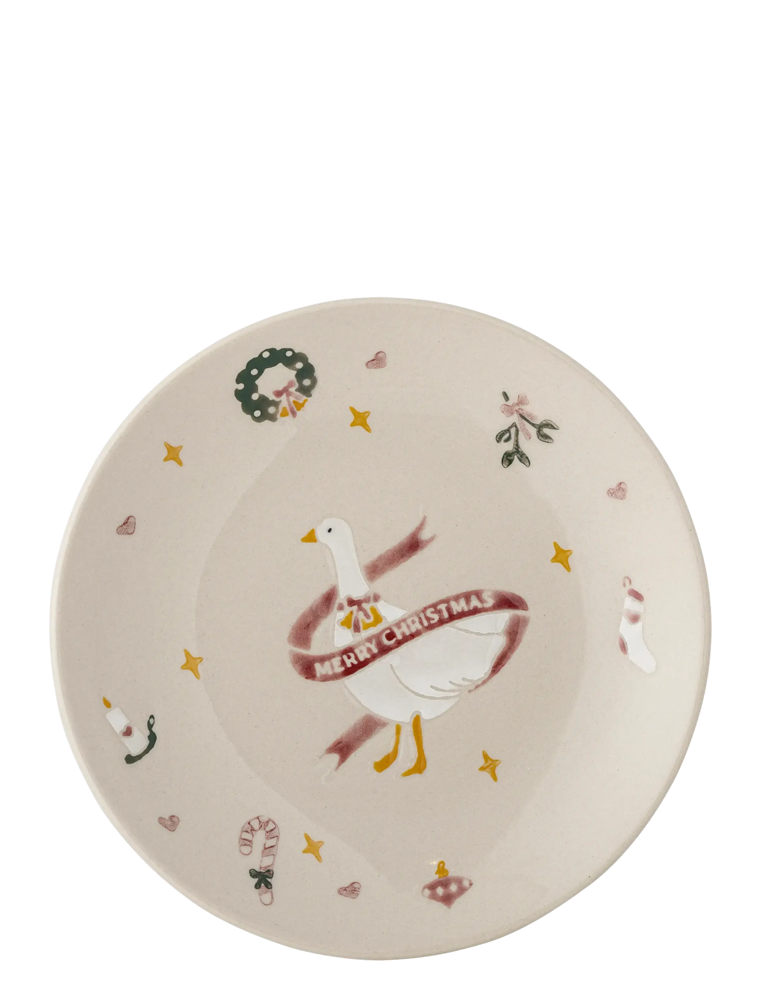 Bloomingville - Mary Plate - red - 3