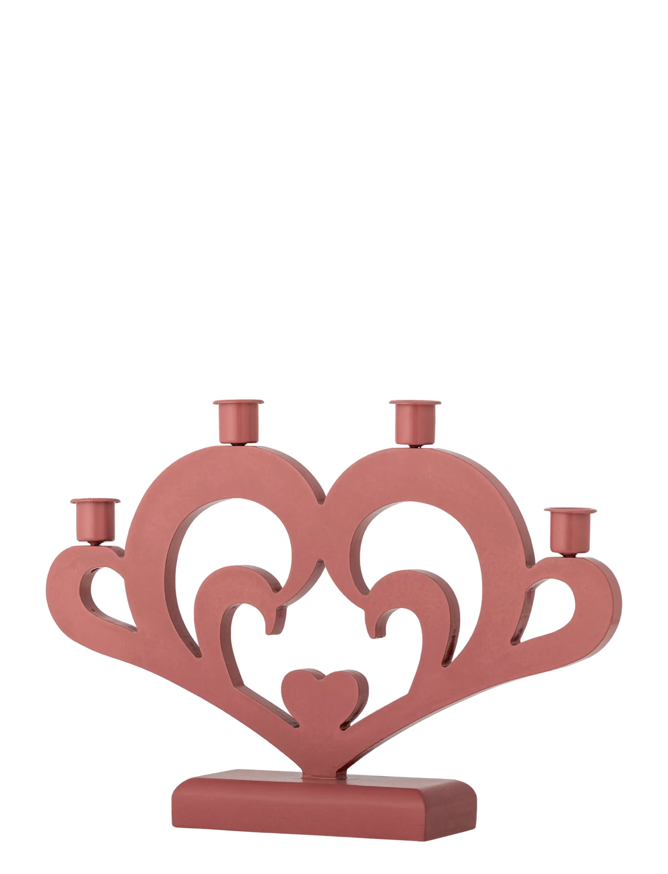 Bloomingville - Salia Advent Candle Holder - kerzenständer - red - 2