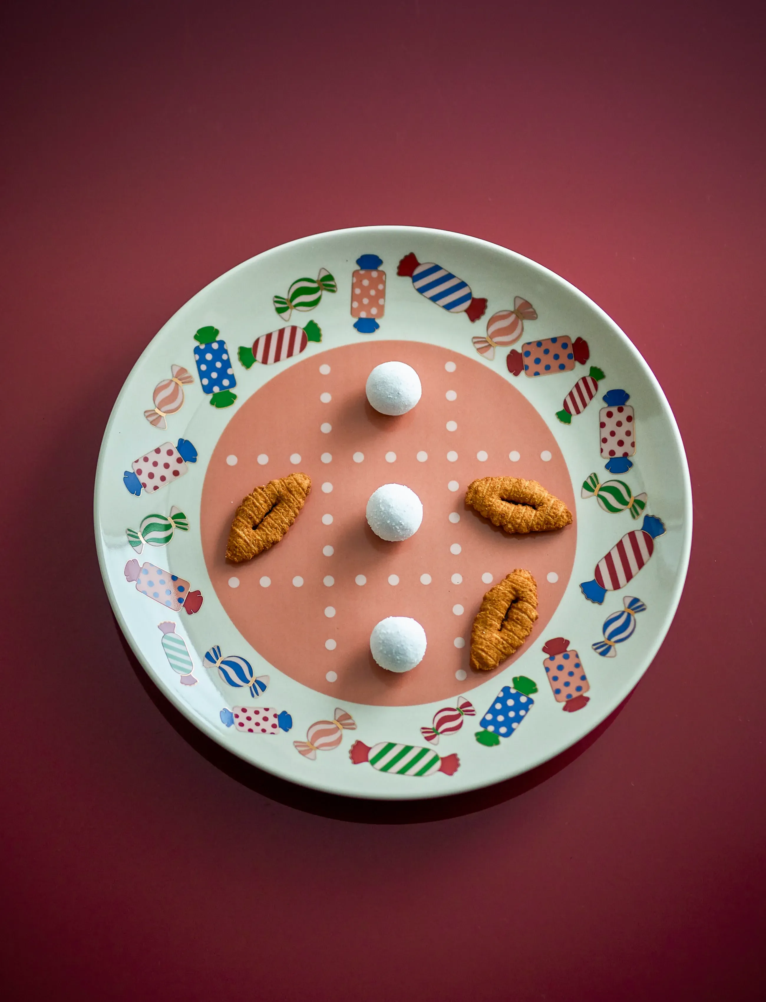 Bloomingville - Caramella Plate - multi-coloured - 0