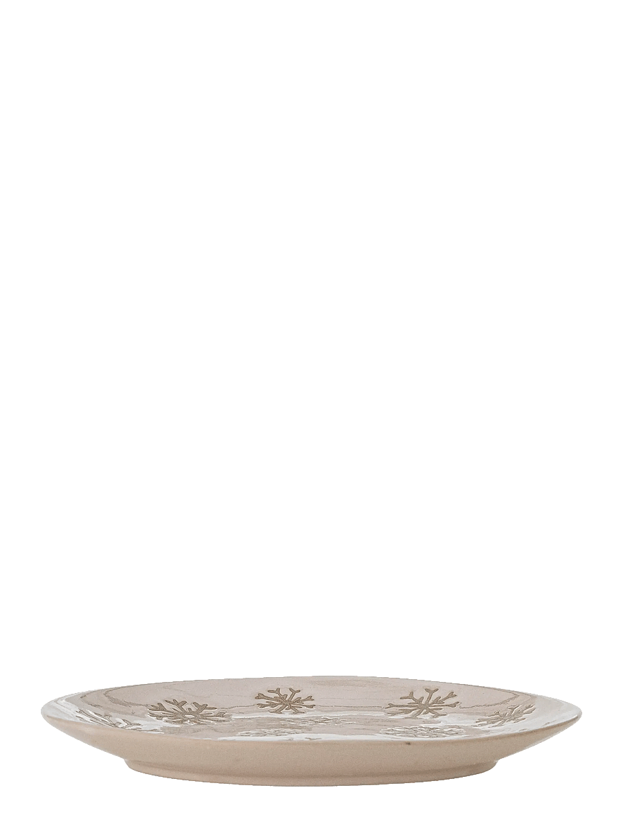 Bloomingville - Snowie Plate - weihnachtsdekoration - cream - 2
