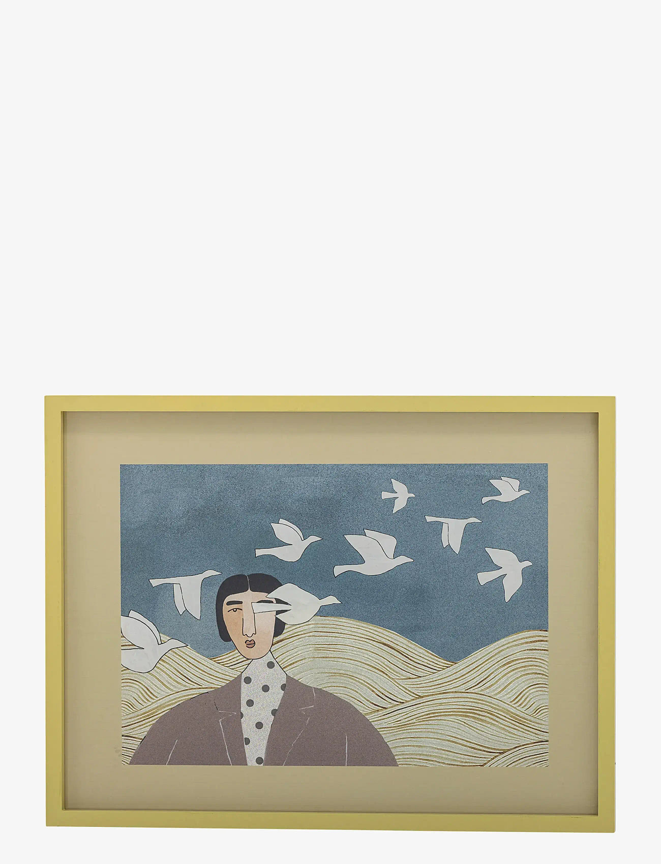 Bloomingville - Flyvielle Illustration w/ Frame - illustrationen - multi-coloured - 1