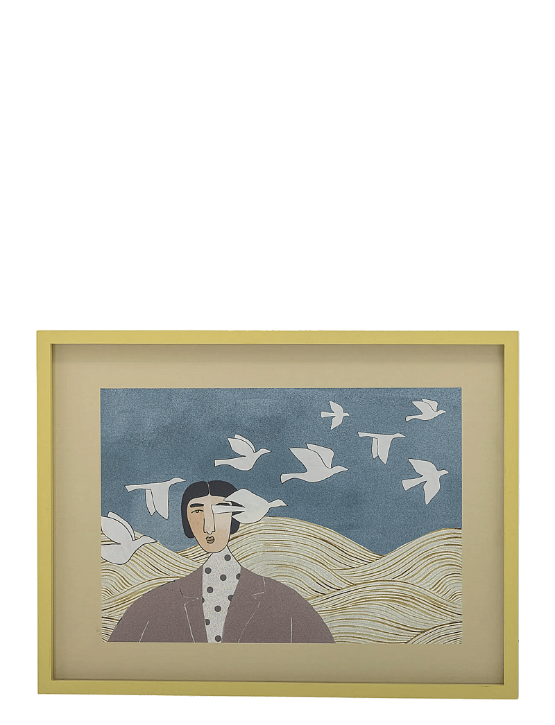 Bloomingville - Flyvielle Illustration w/ Frame - illustrationen - multi-coloured - 1