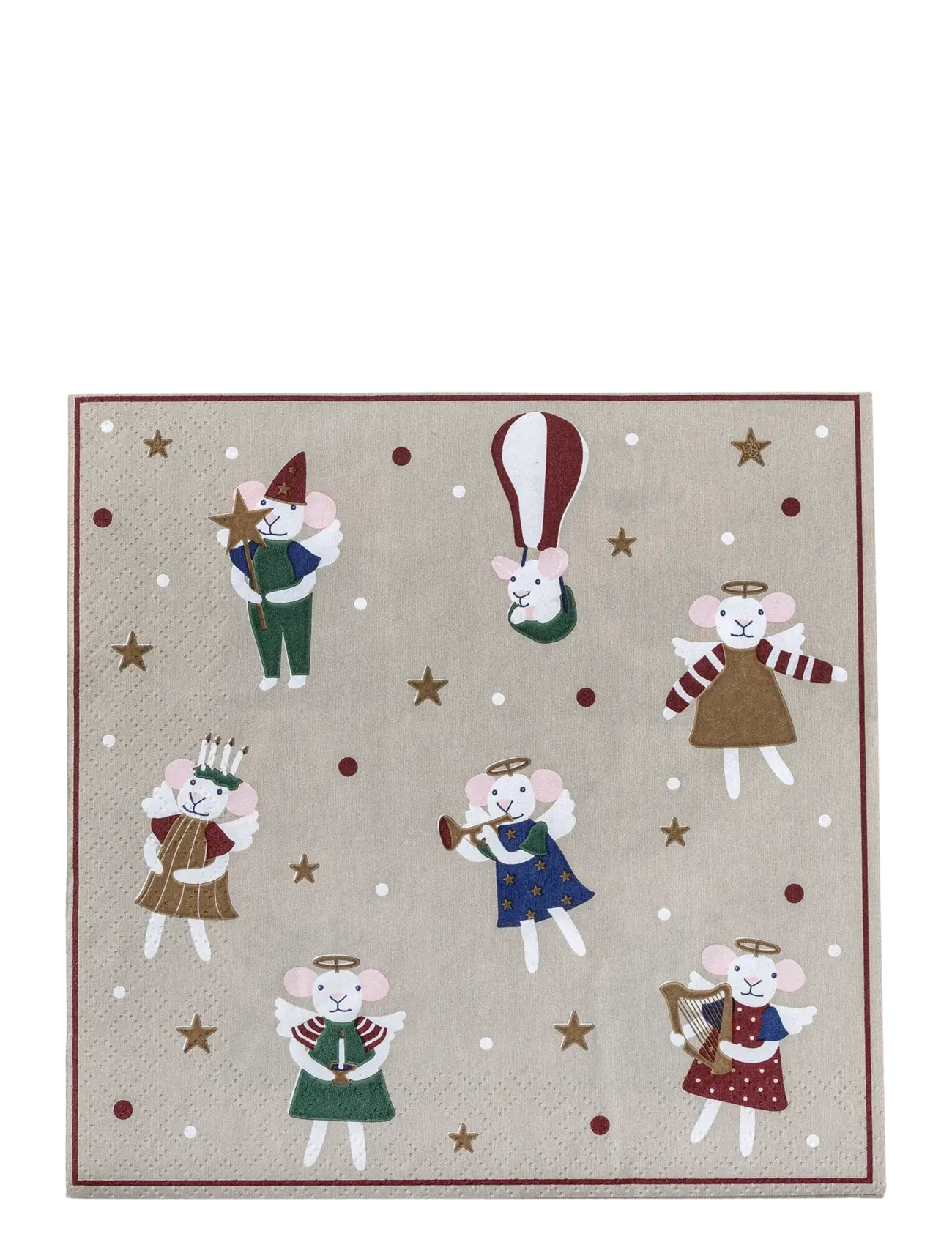 Bloomingville - Peo Napkin - multi-coloured - 1