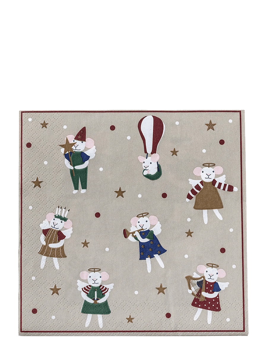 Bloomingville - Peo Napkin - multi-coloured - 1