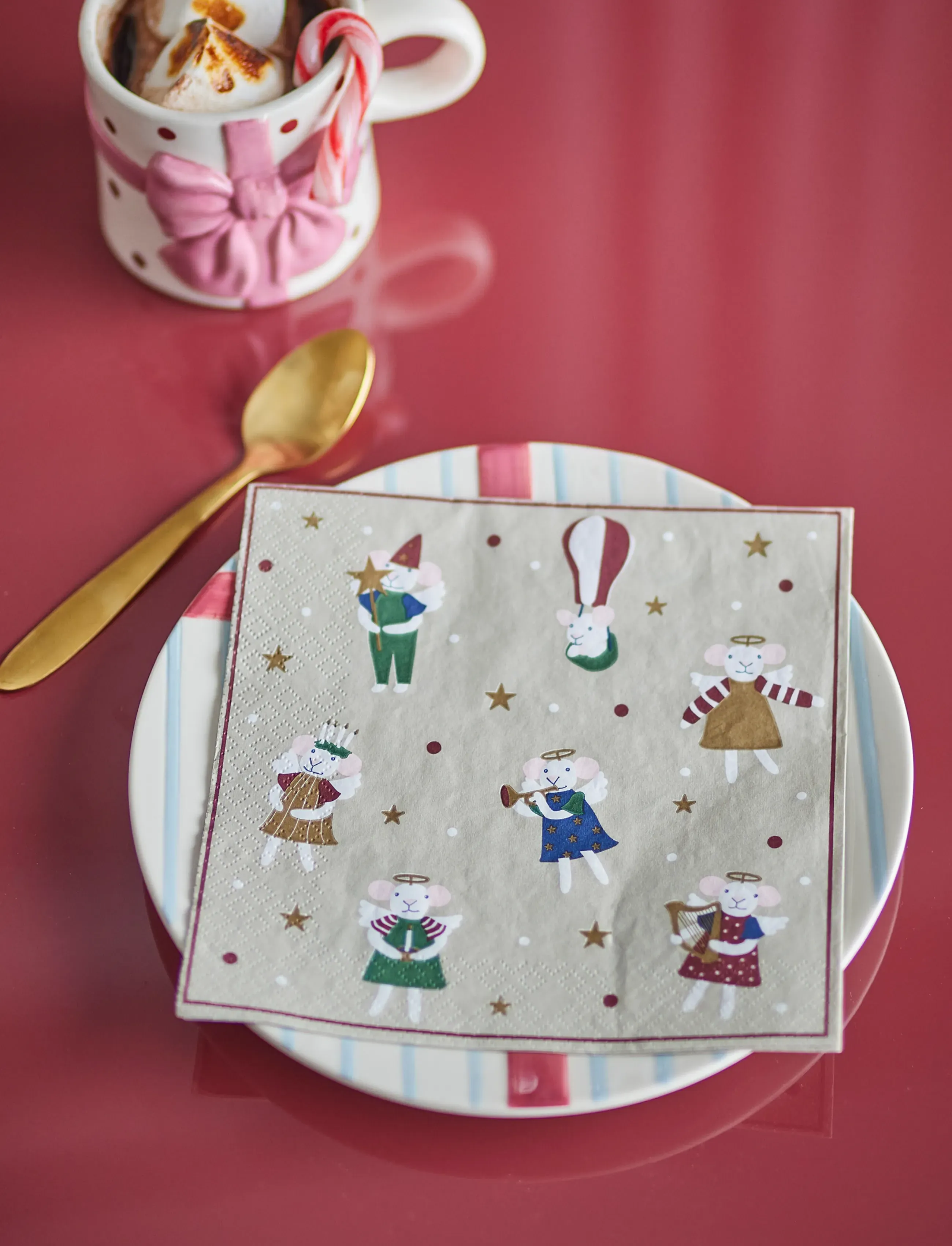 Bloomingville - Peo Napkin - papīra salvetes - multi-coloured - 0