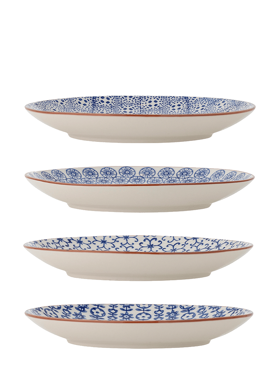 Bloomingville - Karine Plate - väikesed taldrikud - blue - 2