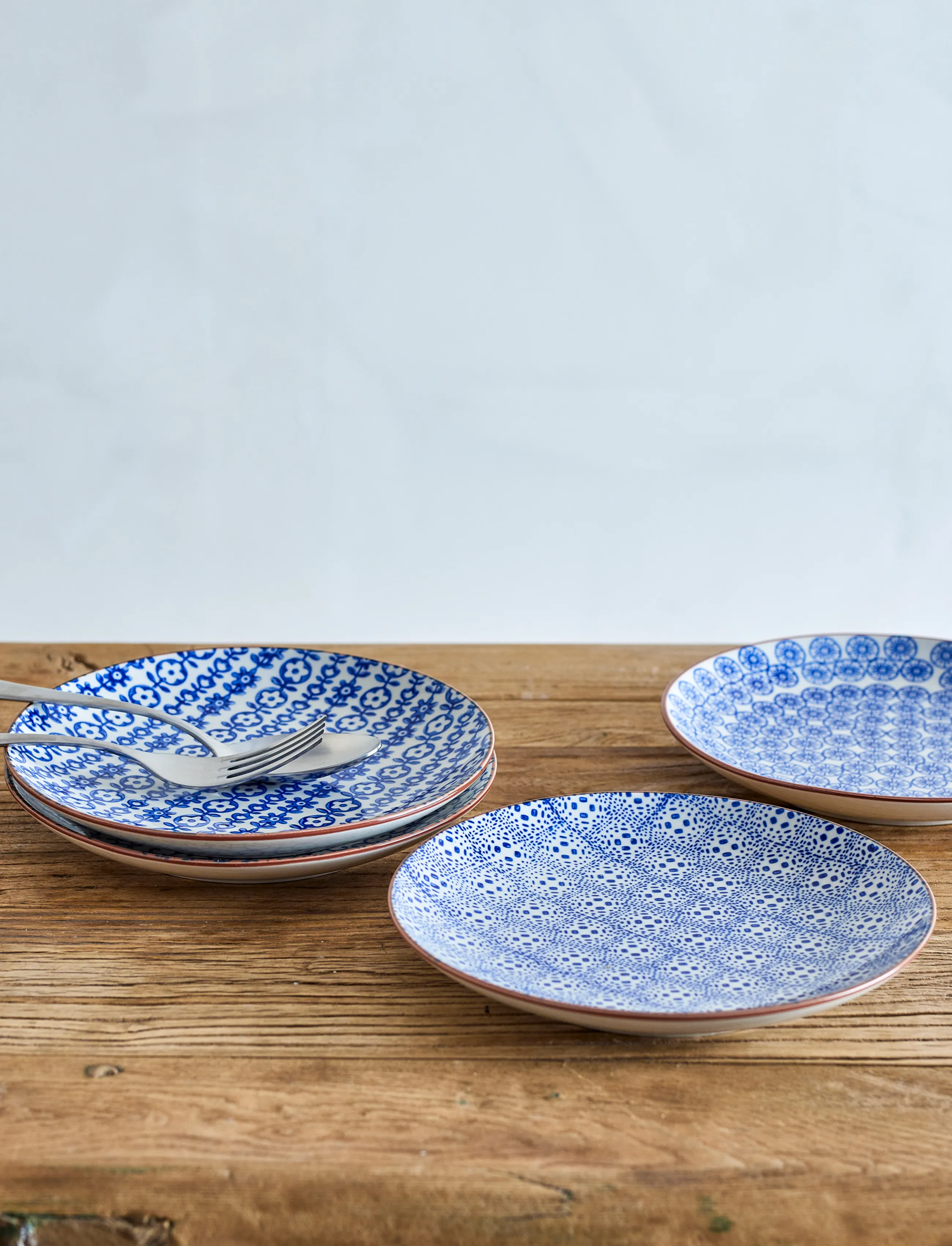 Bloomingville - Karine Plate - blue - 5