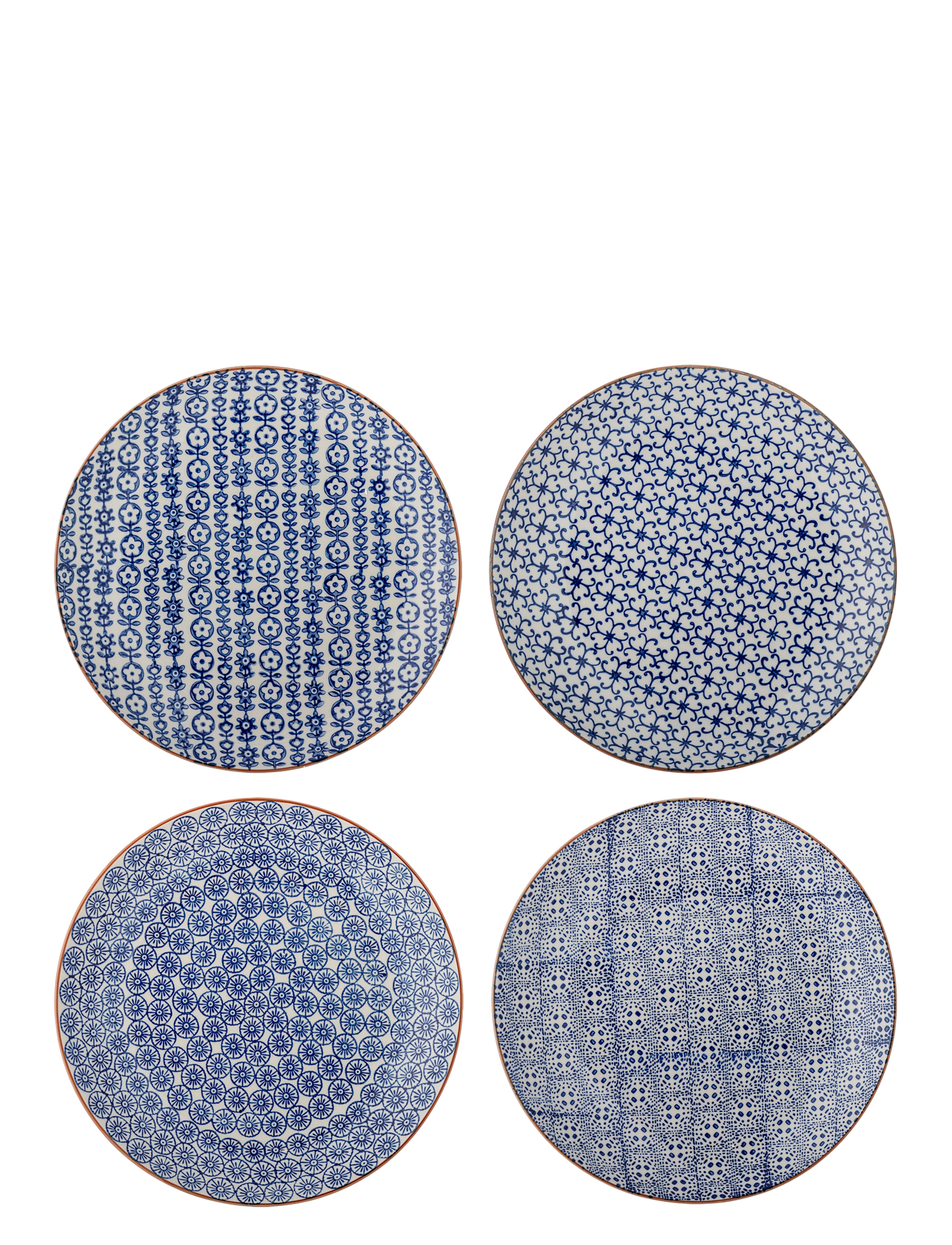 Bloomingville Karine Plate - Geschirr - BLUE / blue