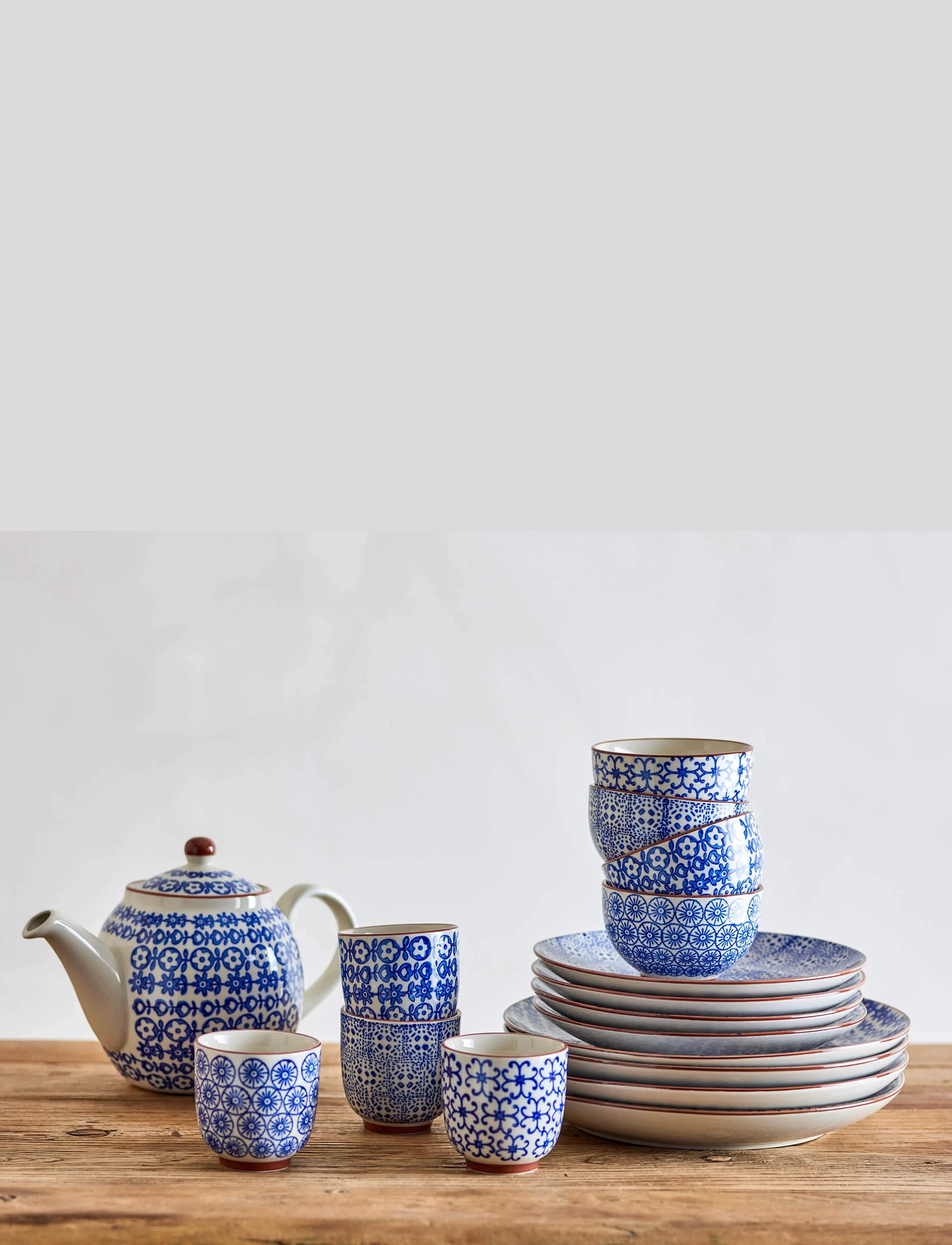 Bloomingville - Karine Bowl - müslischalen - blue - 3
