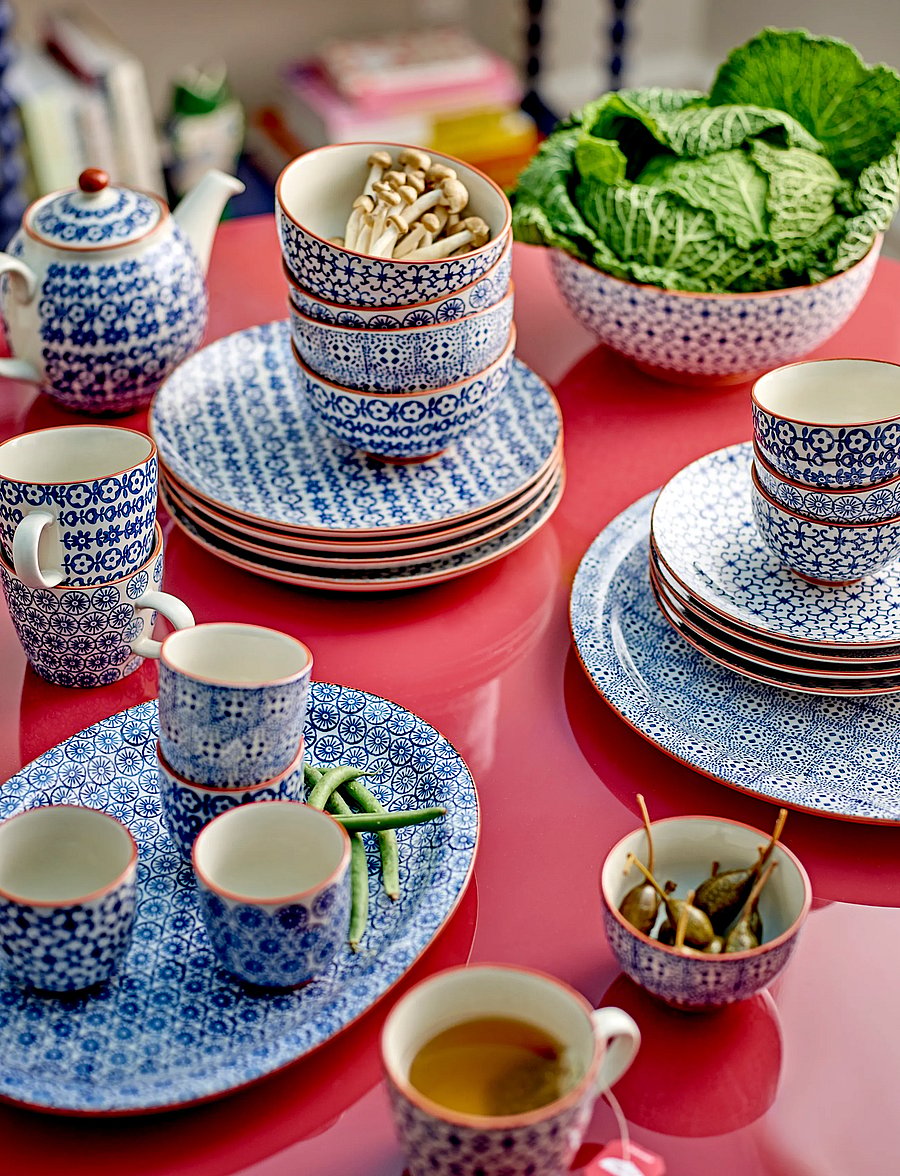 Bloomingville - Karine Teapot - arbatinukai - blue - 0