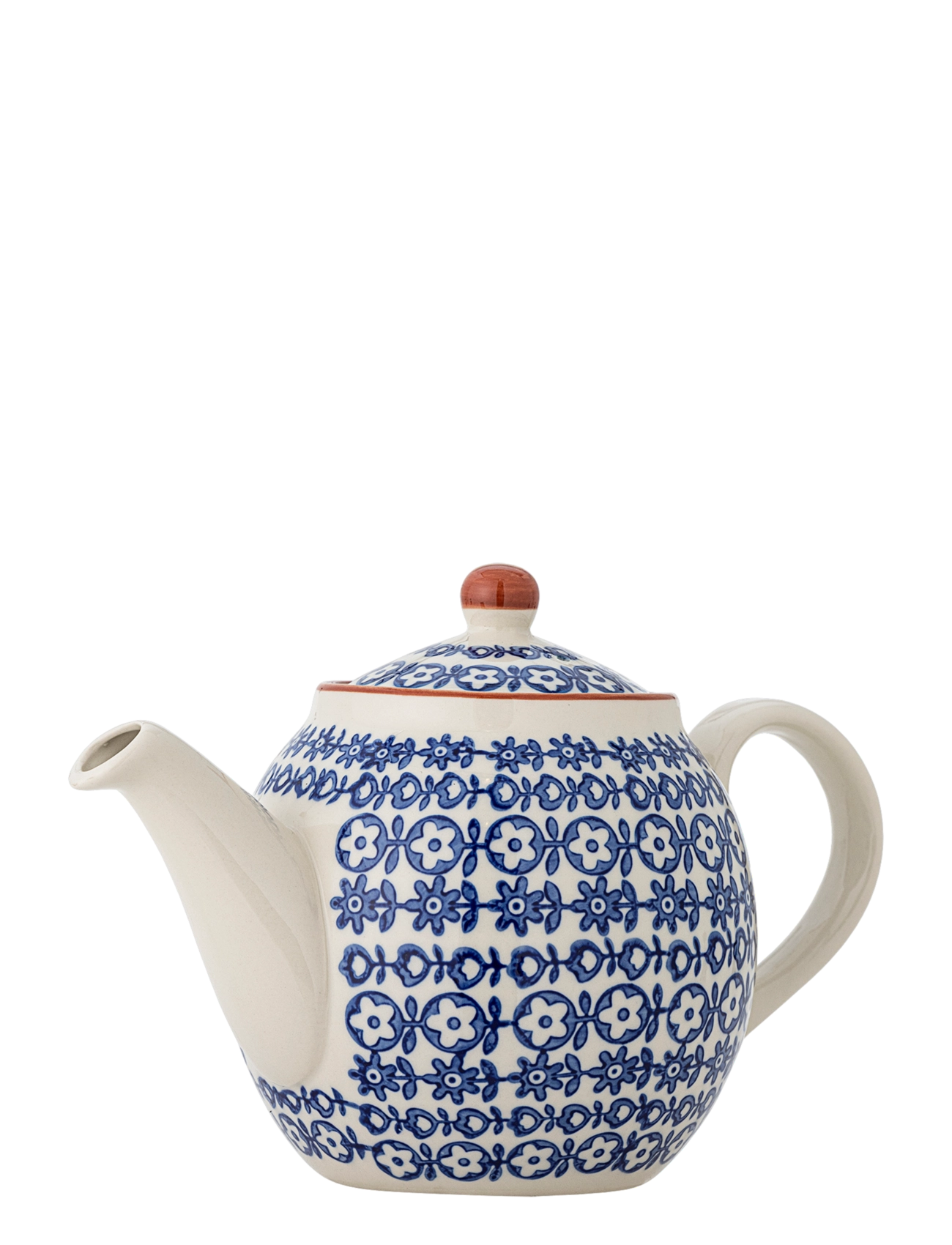 Bloomingville - Karine Teapot - teekannen - blue - 3