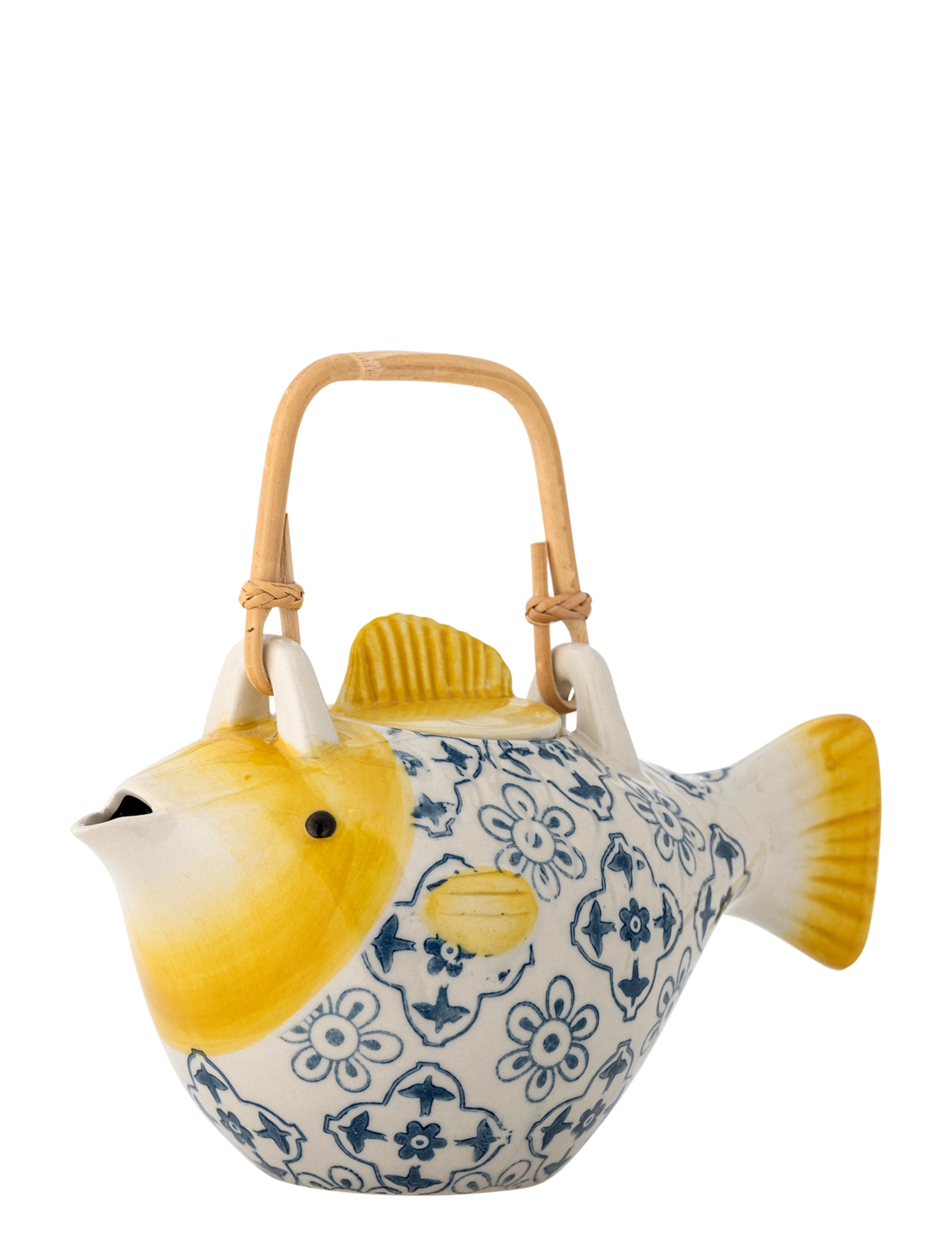 Bloomingville Wrenna Teapot w/Strainer - Geschirr - MULTI-COLOURED / yellow