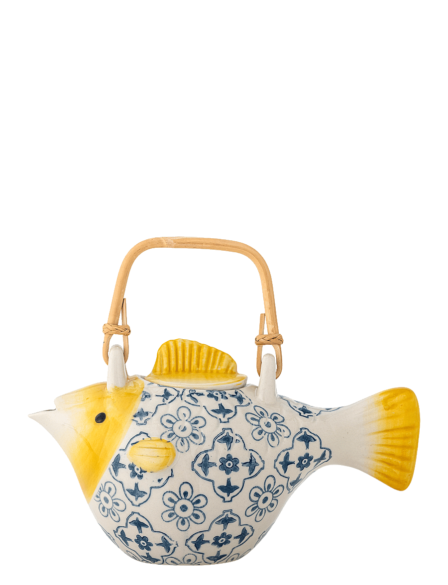 Bloomingville - Wrenna Teapot w/Strainer - tējkannas - multi-coloured - 2
