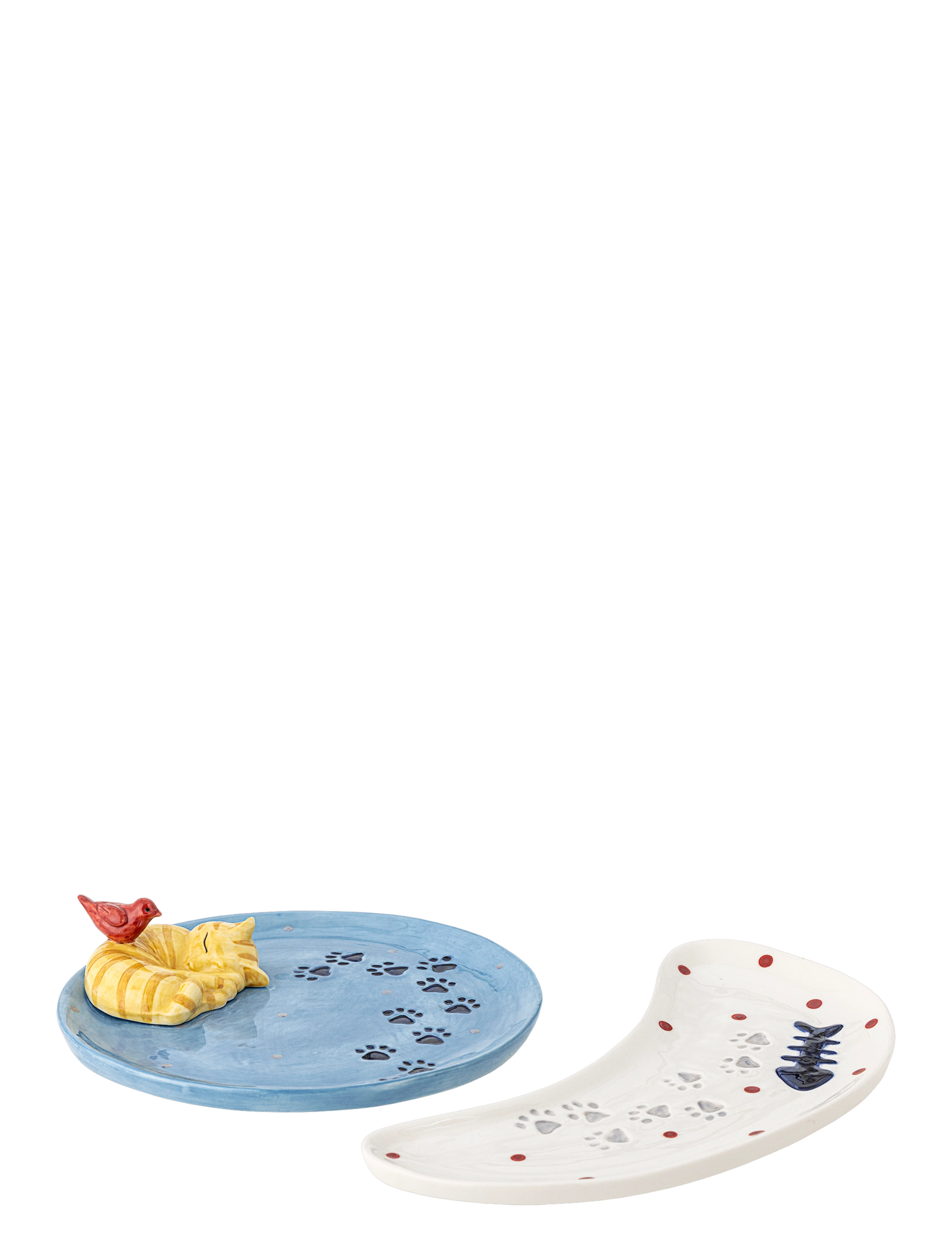 Bloomingville Bitte Serving Plate - Geschirr - MULTI-COLOURED / multi