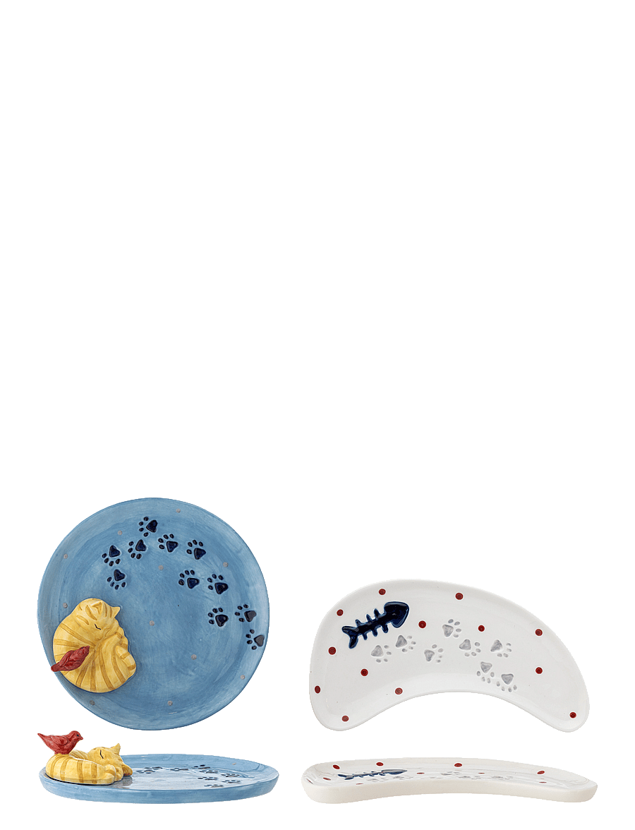 Bloomingville - Bitte Serving Plate - vaagnad ja roogade serveerimisalused - multi-coloured - 2