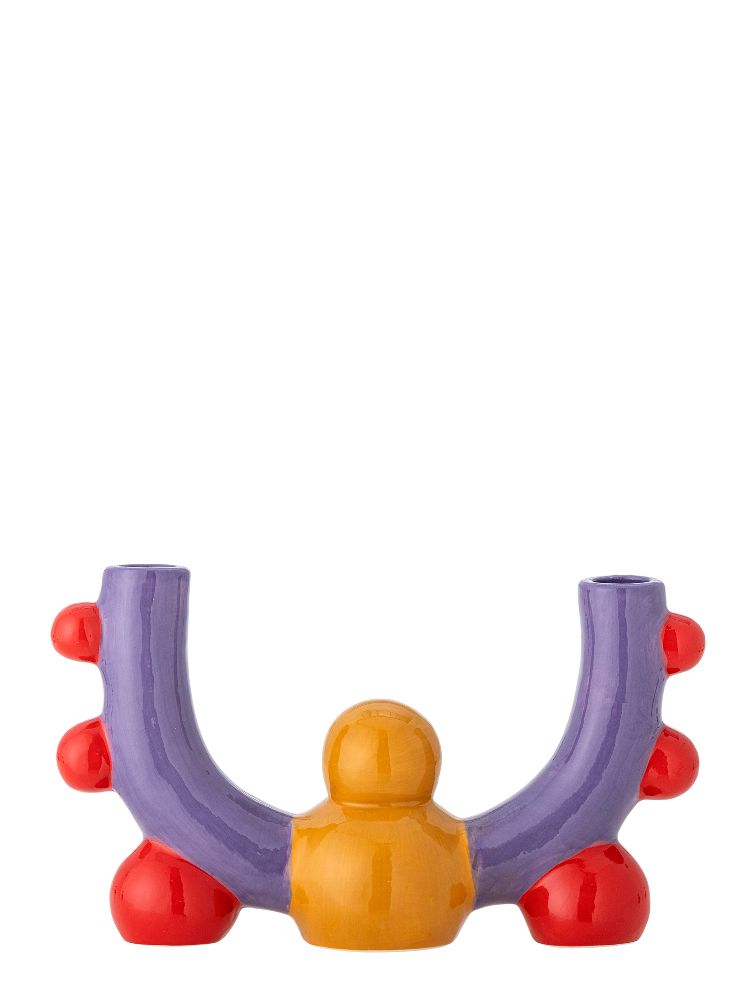 Bloomingville Edivia Candle Holder - Candle holders & Candlesticks - MULTI-COLOURED / multi