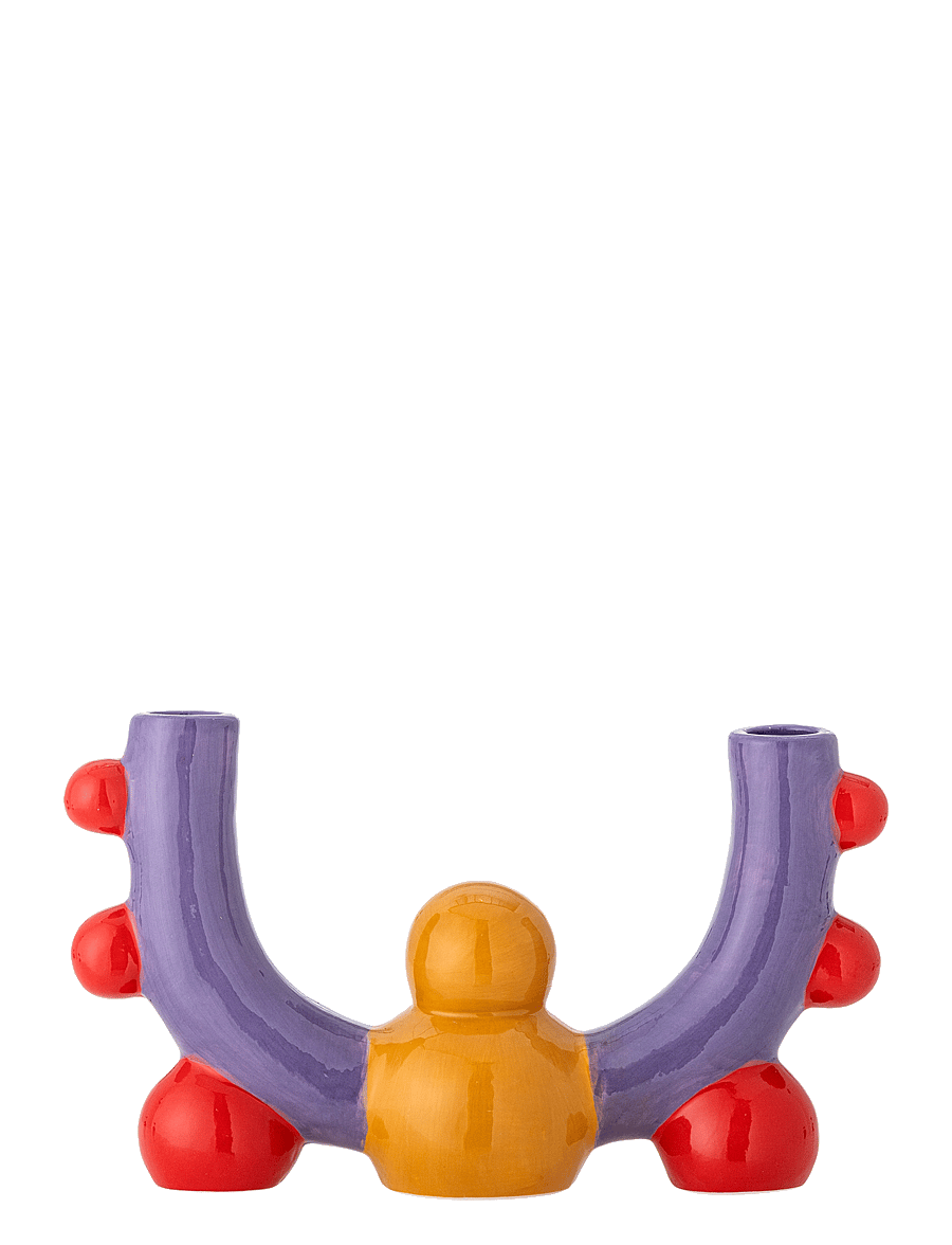 Bloomingville - Edivia Candle Holder - Świeczniki - multi-coloured - 1