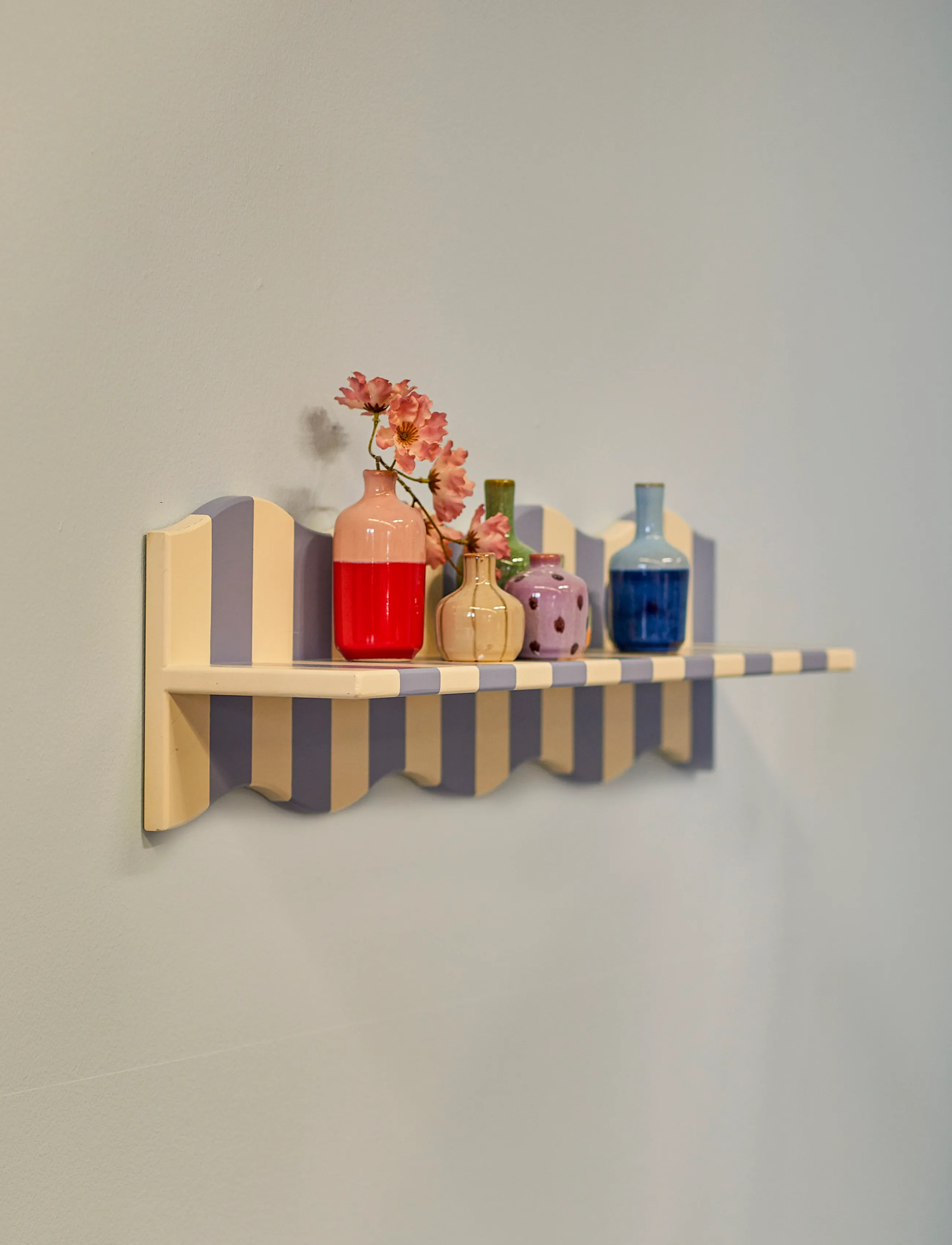 Bloomingville Bubbi Shelf,,,Blau Gr.80X17X22.5CM