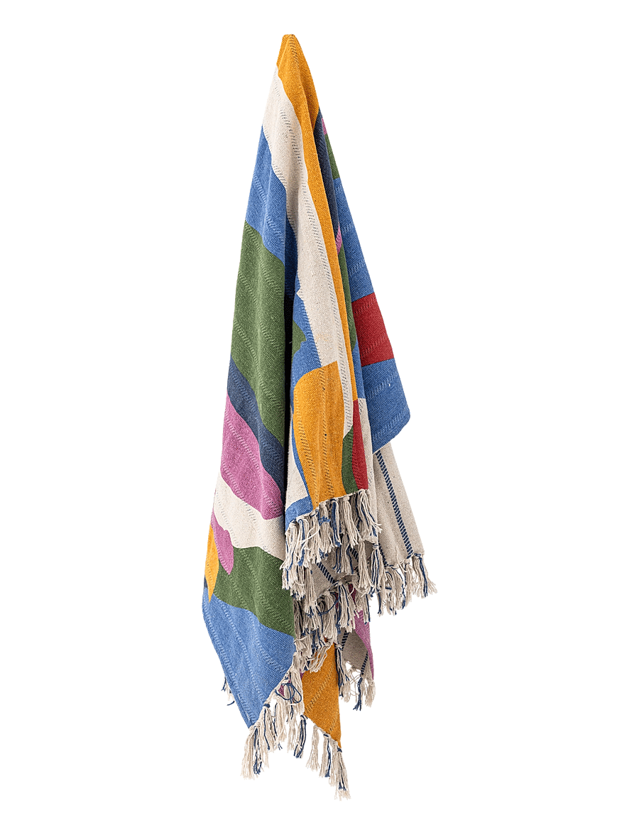 Bloomingville - Artista Throw - pledi un segas - multi-coloured - 2
